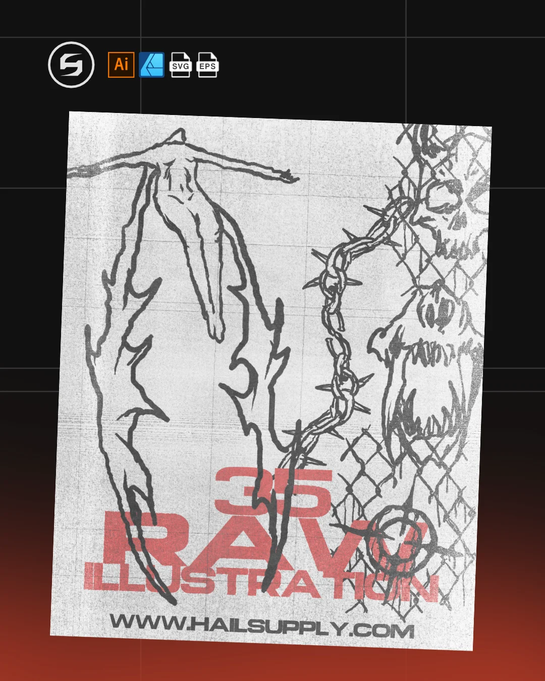 FREE 35 RAW VECTOR ILLUSTRATION product image (3)
