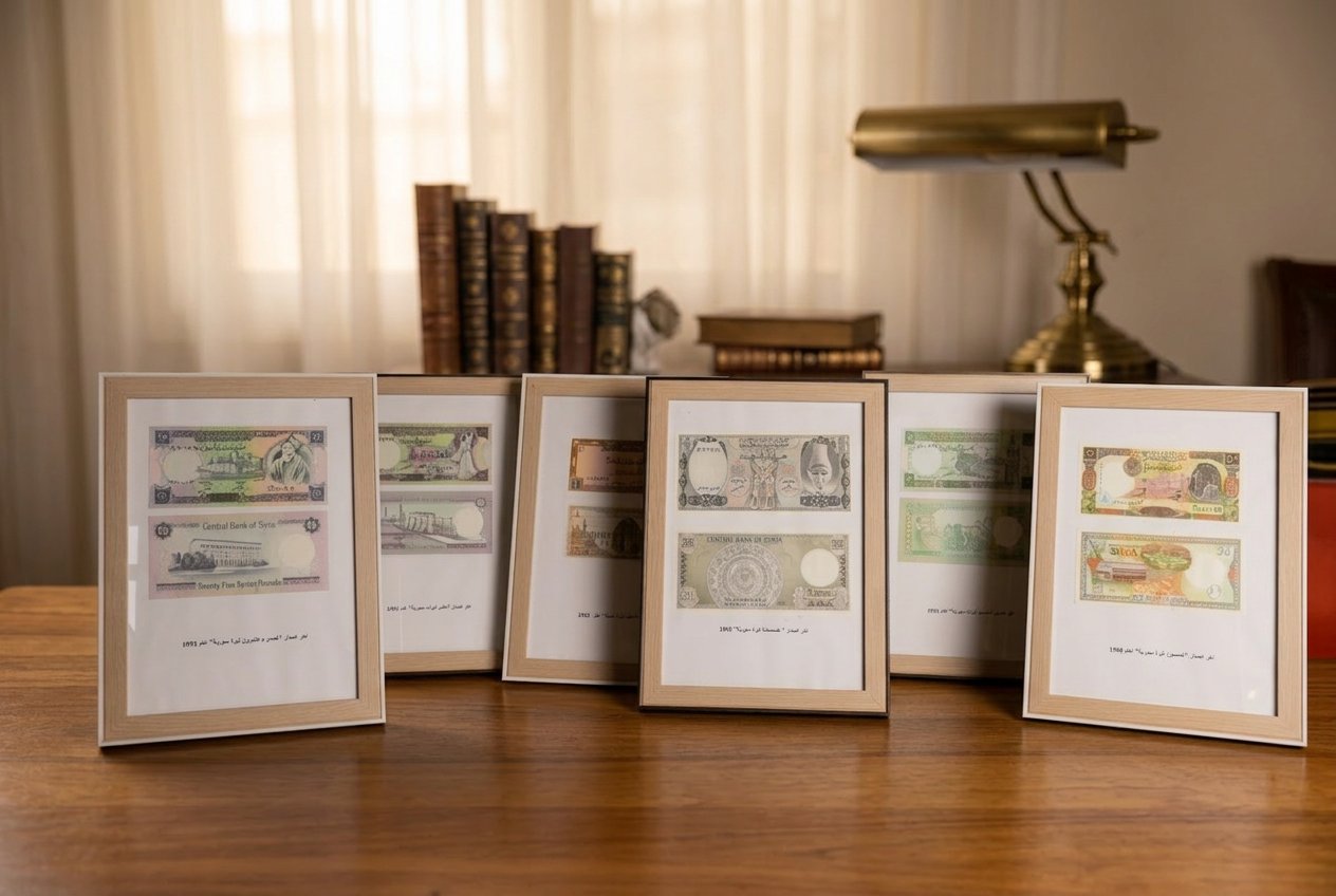 مجموعة اخر عملات ورقية سورية 1982 - 1998 product image (1)