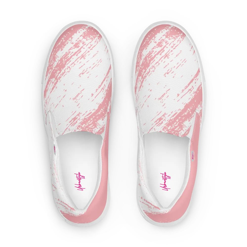 Women'sBrushstroke Pink Slip-Ons product image (3)