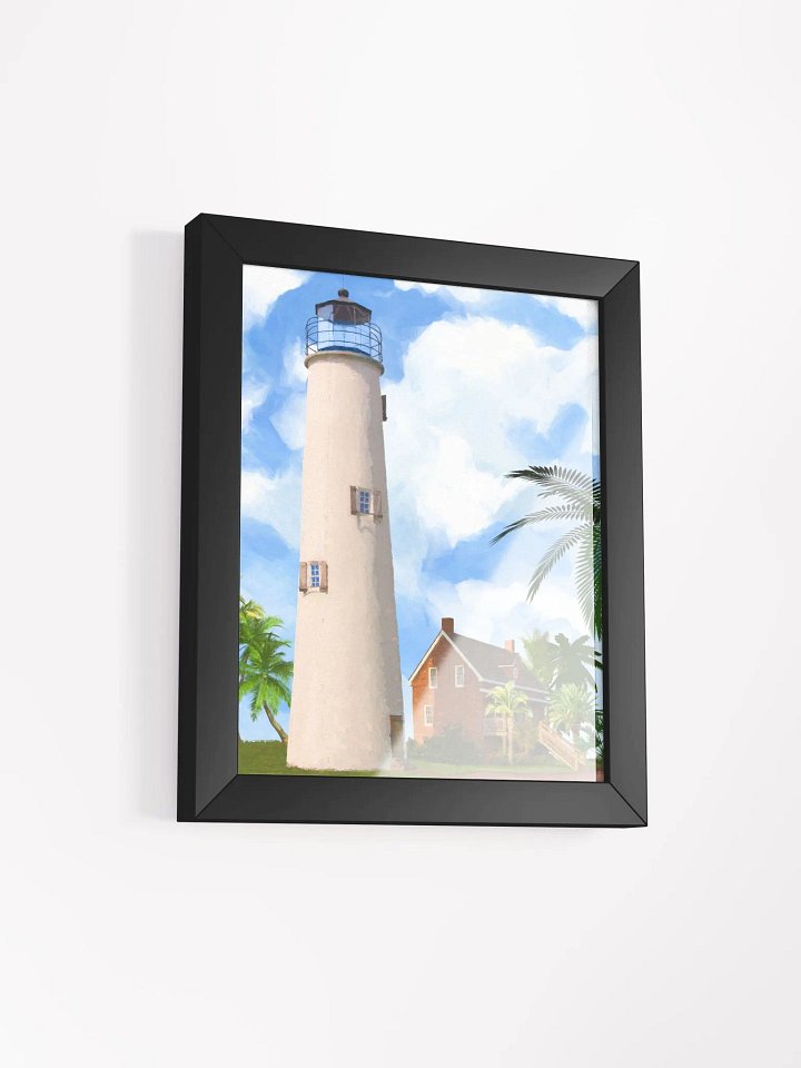 St. George Island Lighthouse – Florida Studio Framed Print product image (2)