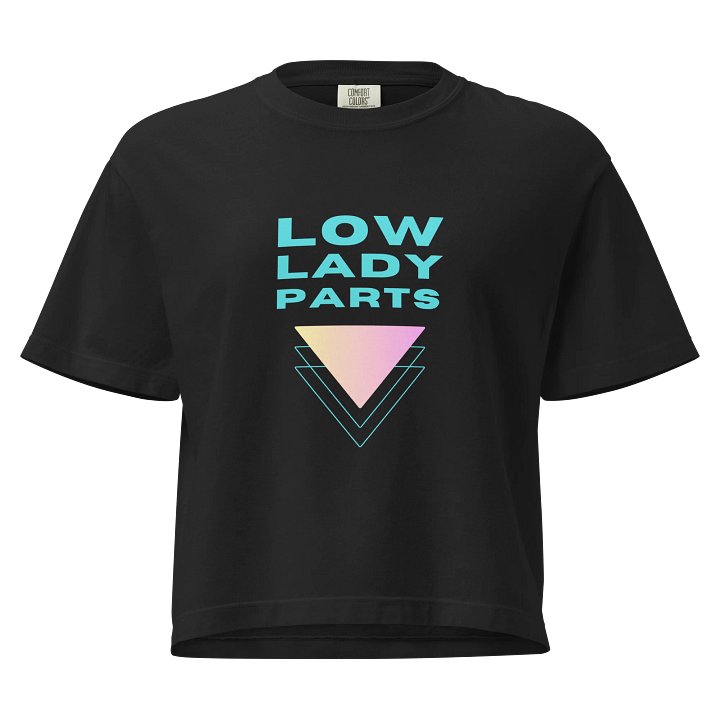 low lady boxy tee product image (1)