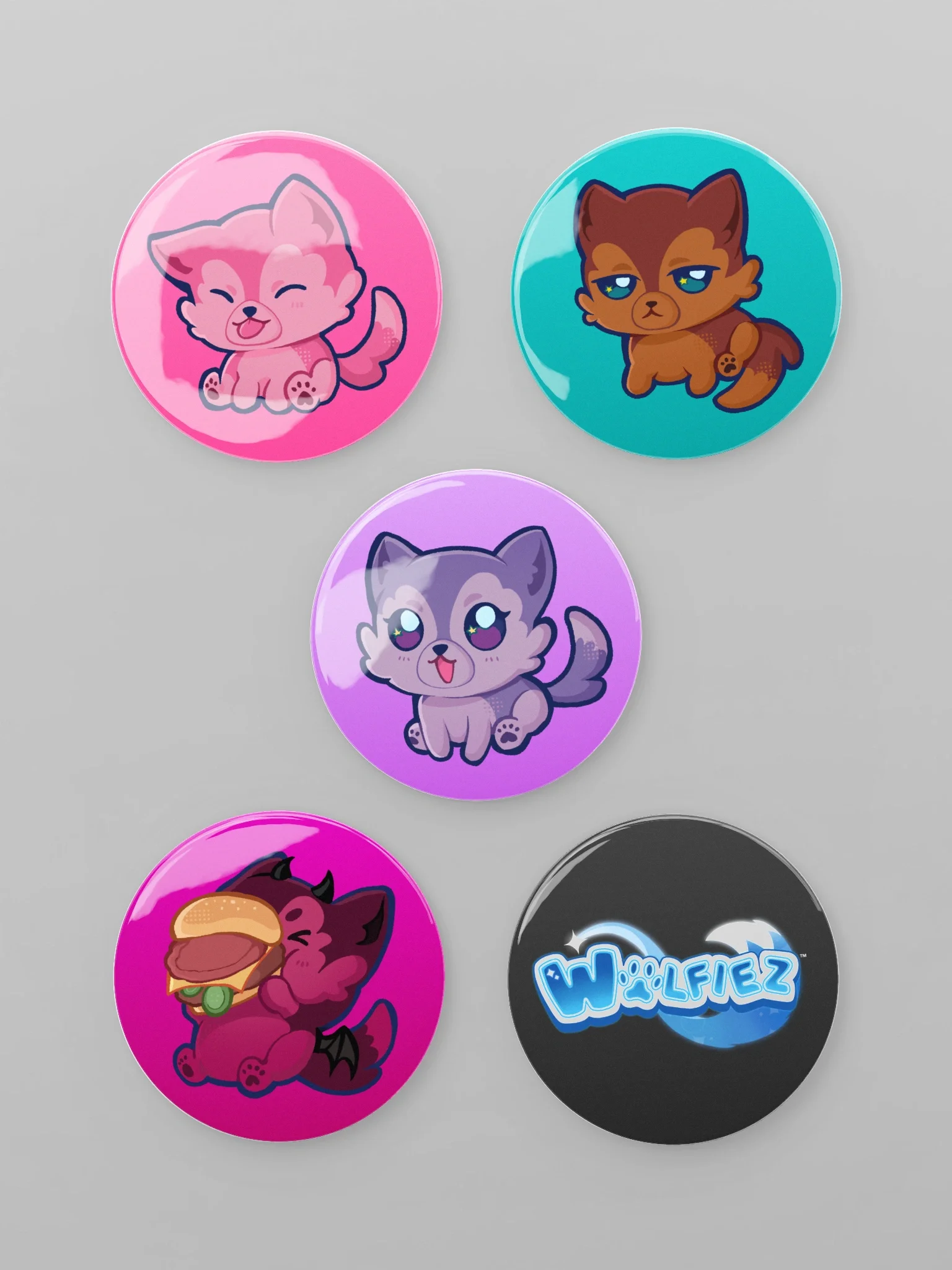 WOLFIEZ: Outcast High Button Pack