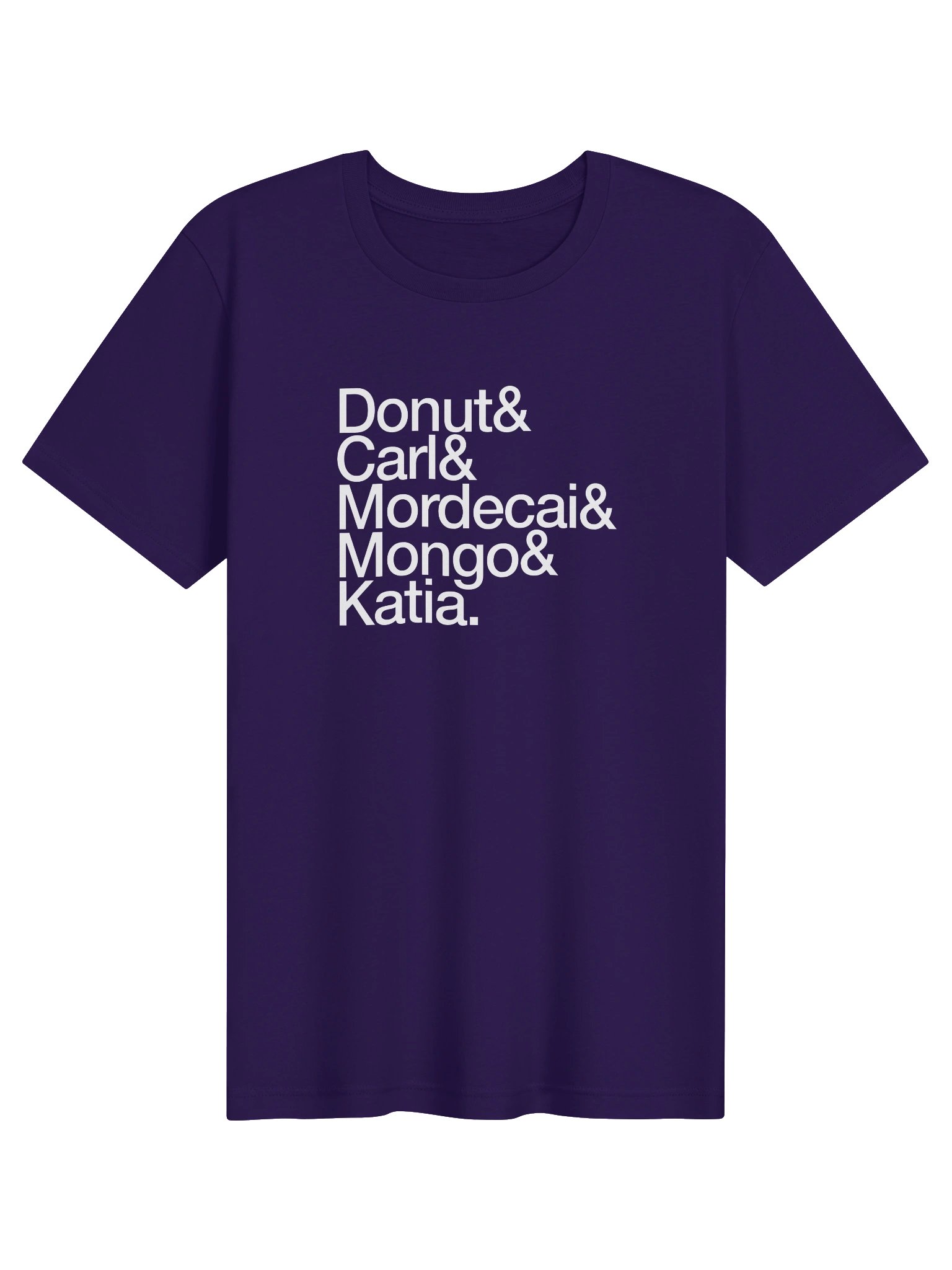 Donut & Carl & Mordecai & Mongo & Katia | Dungeon Crawler Carl Character Tee product image (1)