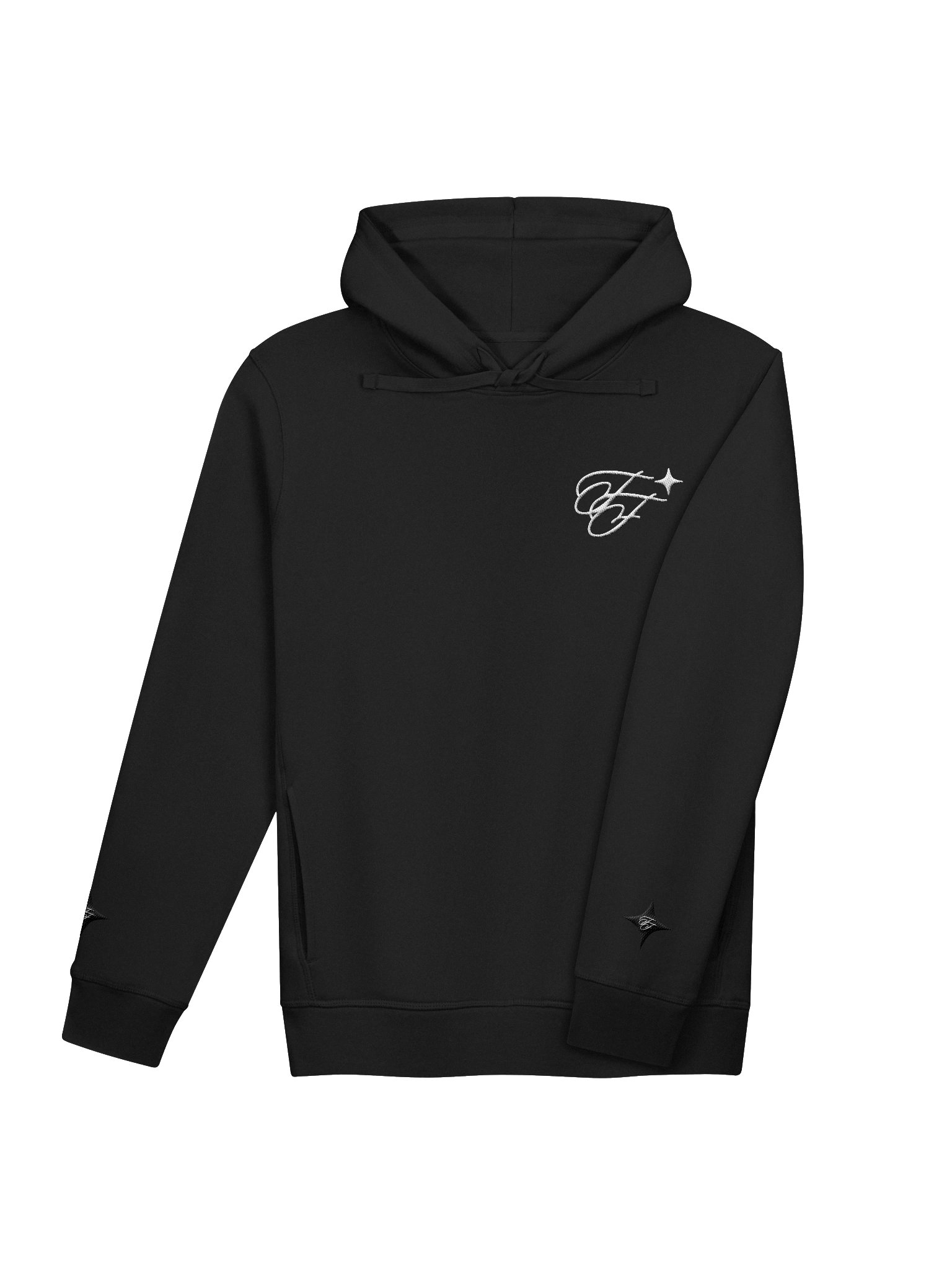 F&F Organic Side Pocket Hoodie (WHT) product image (14)