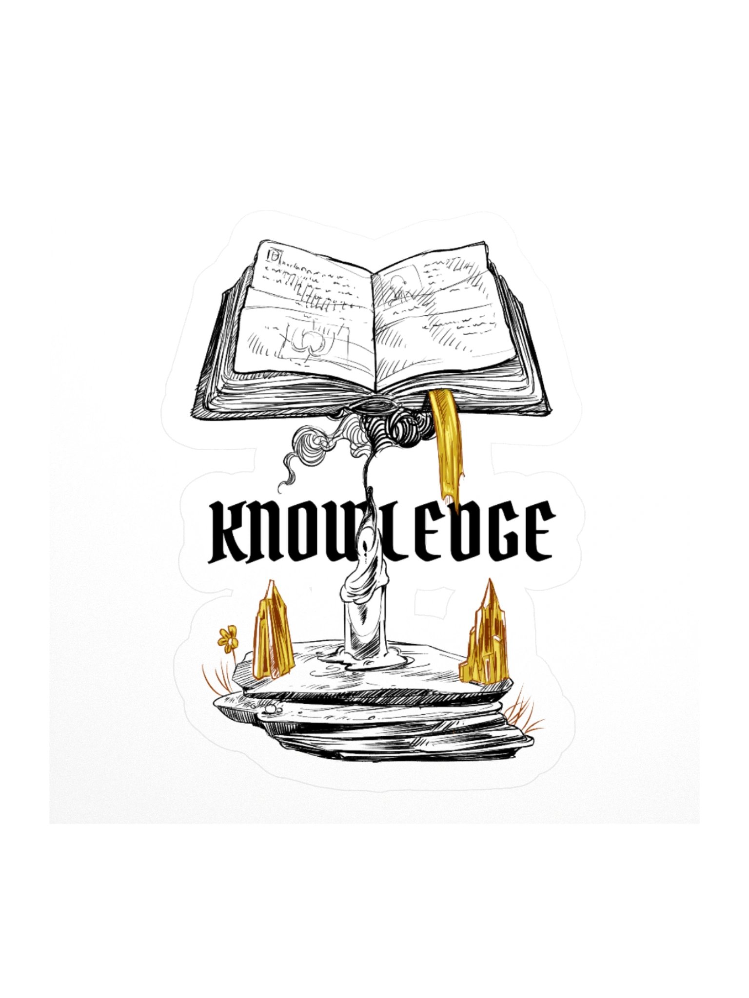 809 Rise of the Courts - Knowledge Sticker product image (1)