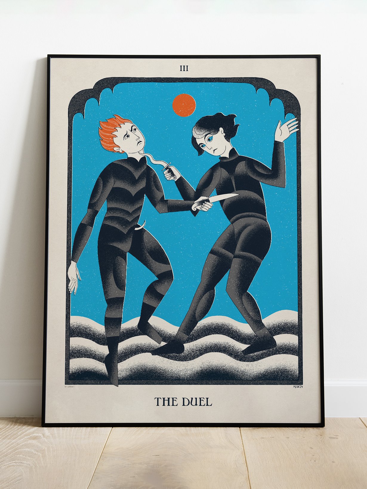 The Duel: Paul vs. Feyd-Rautha - Art print product image (1)