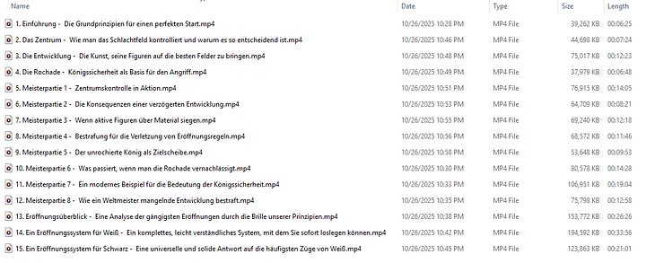 Meistern Sie die Schacheröffnung: Schluss mit der Planlosigkeit! product image (2)