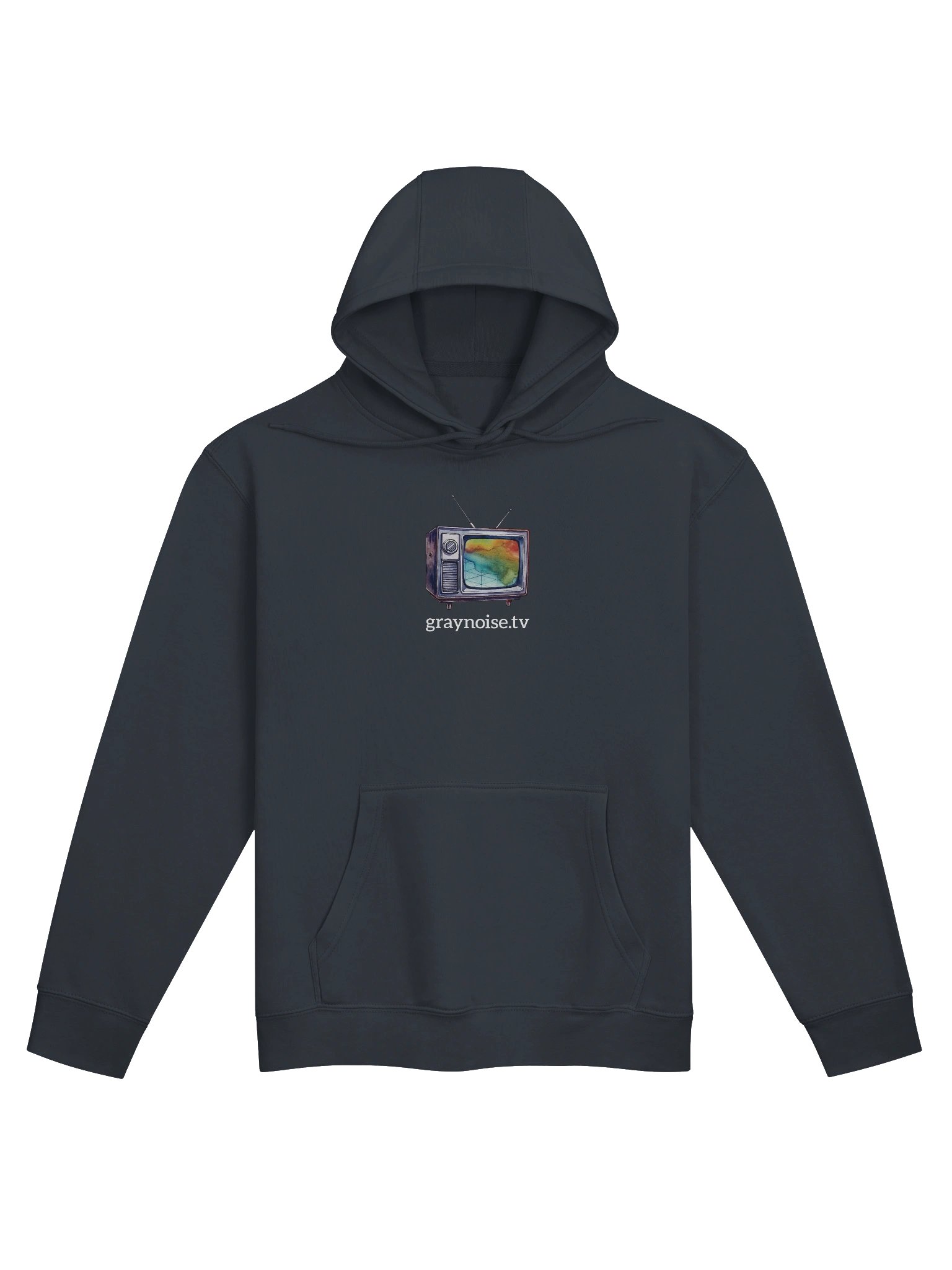 Graynoise Color Grid TV Logo Hoodie - Lane Seven product image (3)