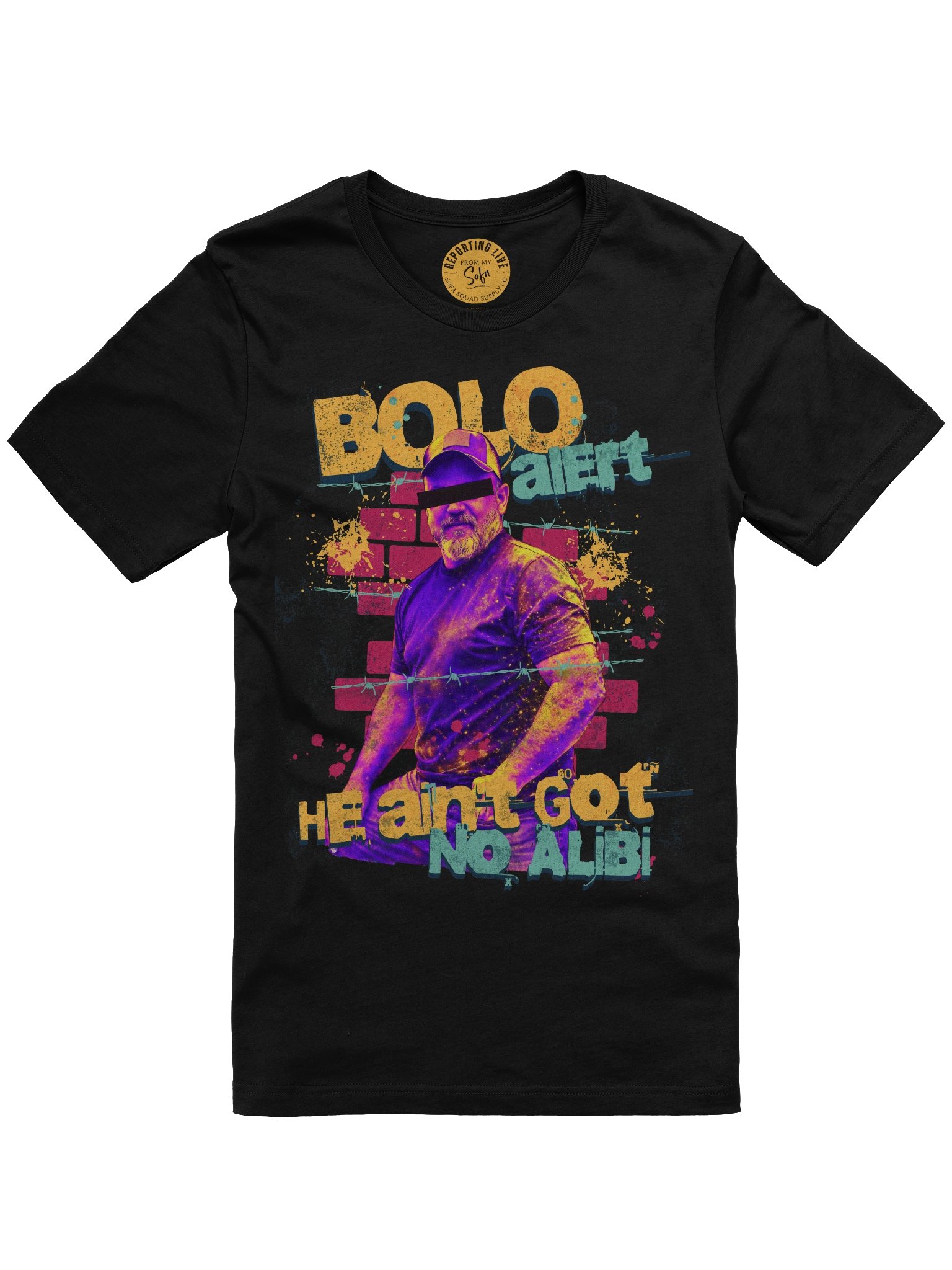 BOLO Alert No Alibi Paul Shirt product image (2)