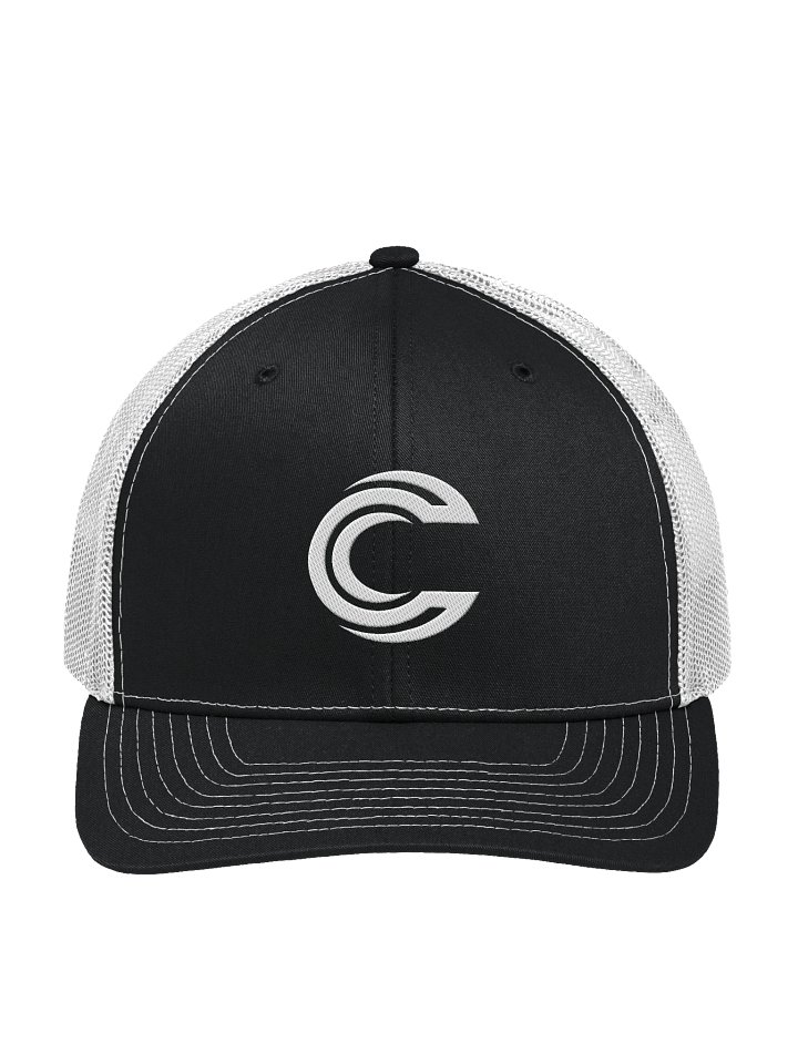 Cocoa Crusty Trucker Cap - High Contrast (White Logo) | GEN 1 product image (1)