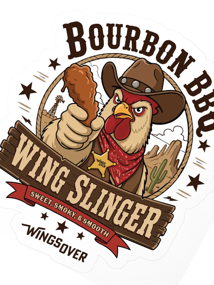 Limited Time- 3 x 3 Sticker - Bourbon BBQ product image (2)