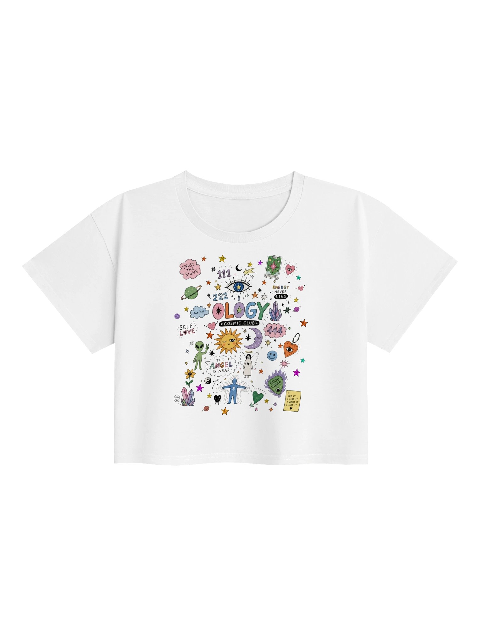 The Cosmic Club World Crop Top product image (8)