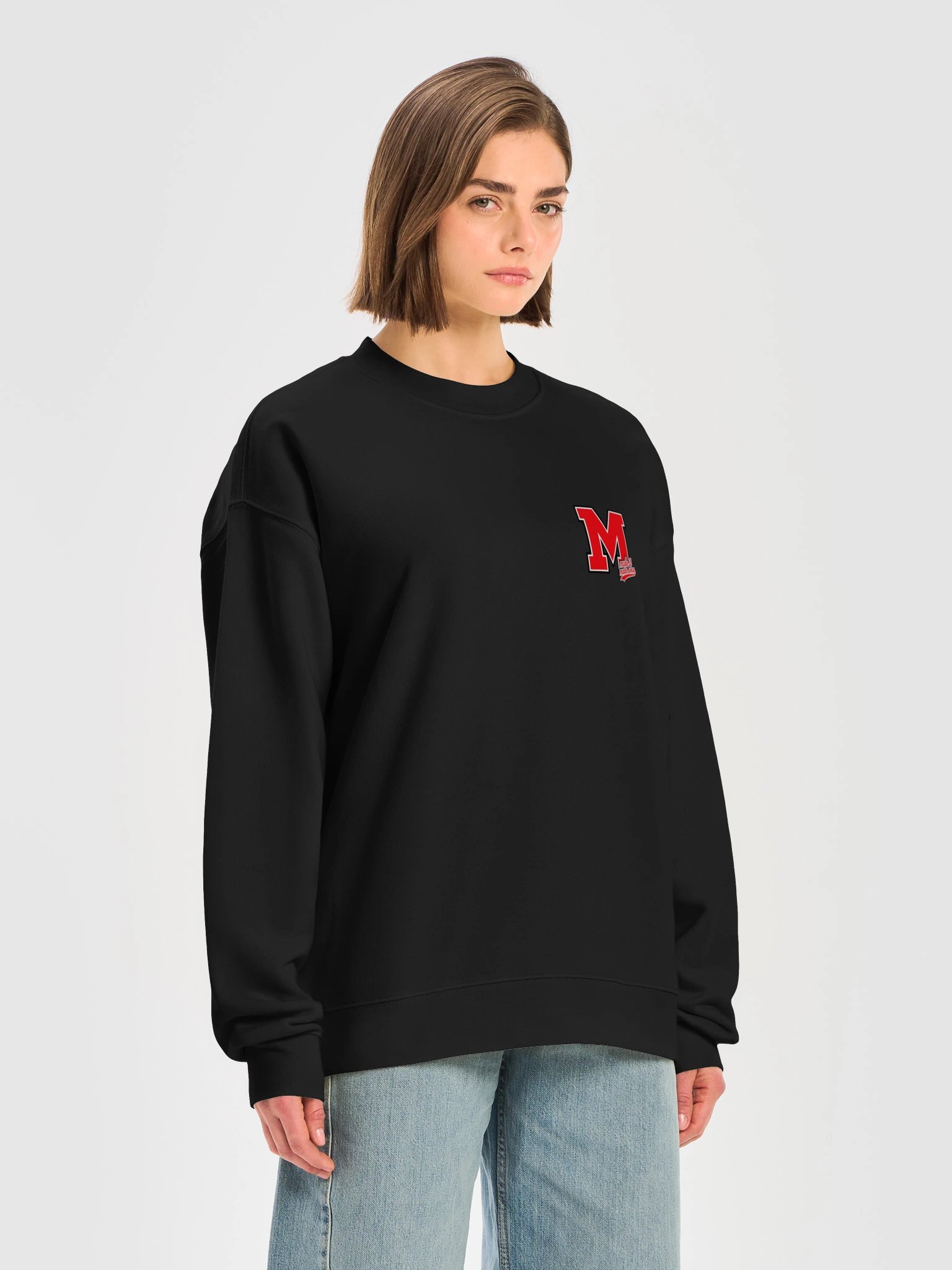 MIMS Red Varsity Logo Crewneck product image (5)