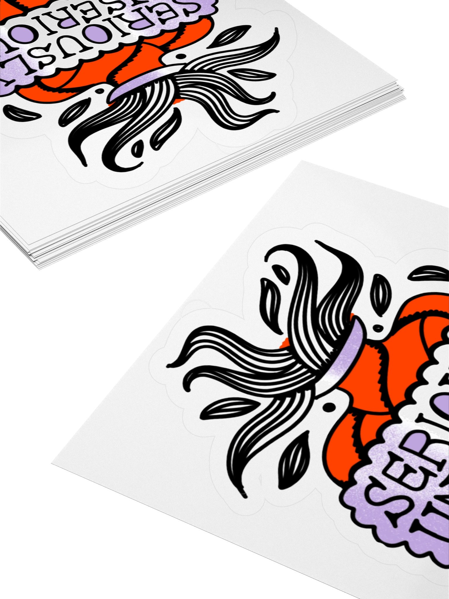 Seriously Unserious - Sacred Heart Stickers product image (4)