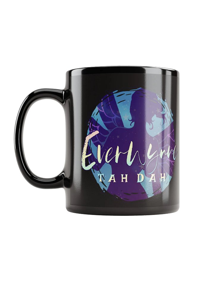 Blue Everwynne Logo Black Mug product image (1)
