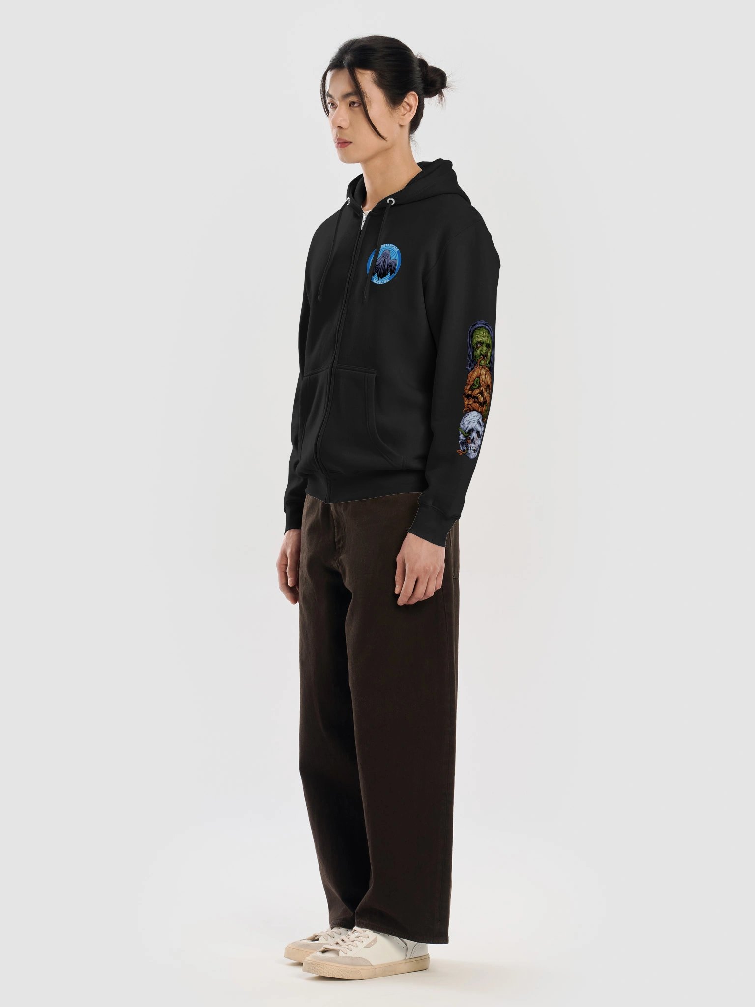 Novelty Scare Zip-Up Hoodie product image (7)