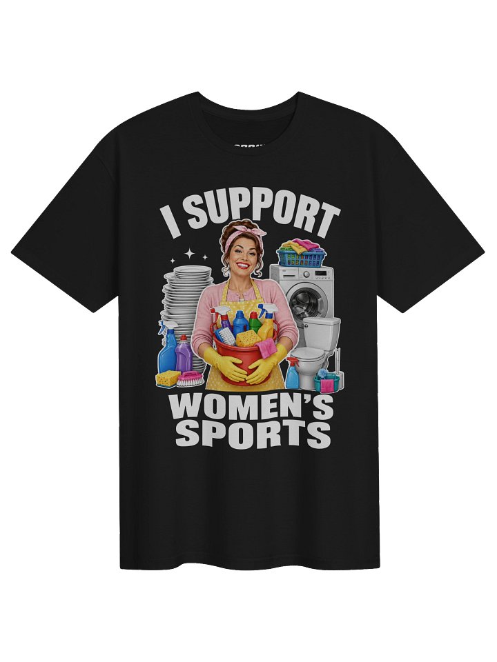 I Support Women’s Sports Funny Retro T-Shirt product image (5)