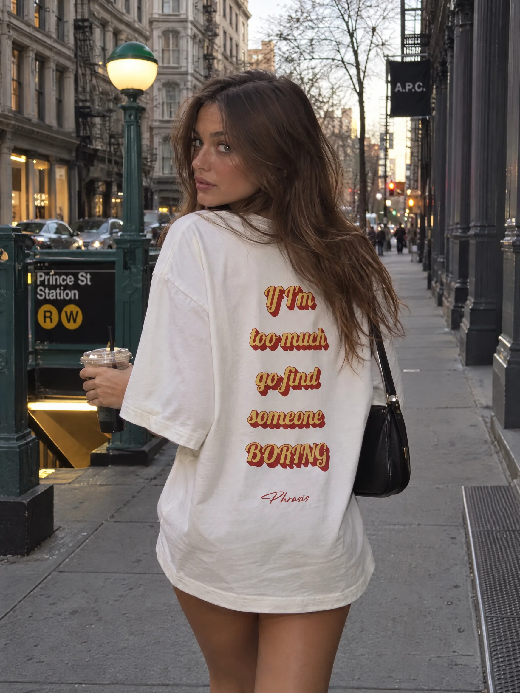 If i'm too much go find someone boring — Solid White Blend — photo 1 of 8