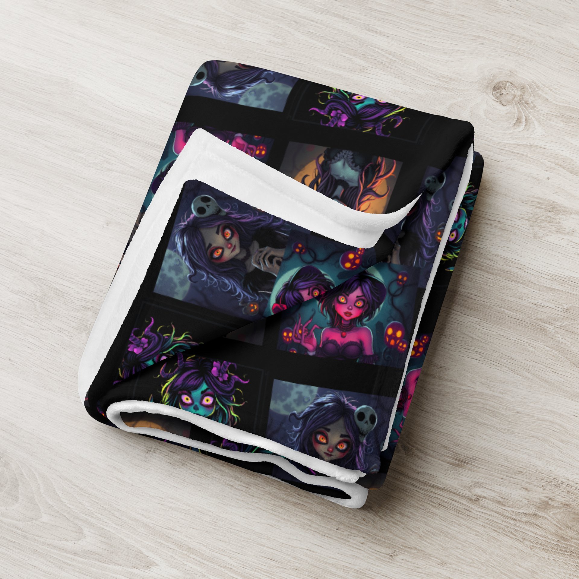 "Spooky Era" Throw Blanket product image (3)
