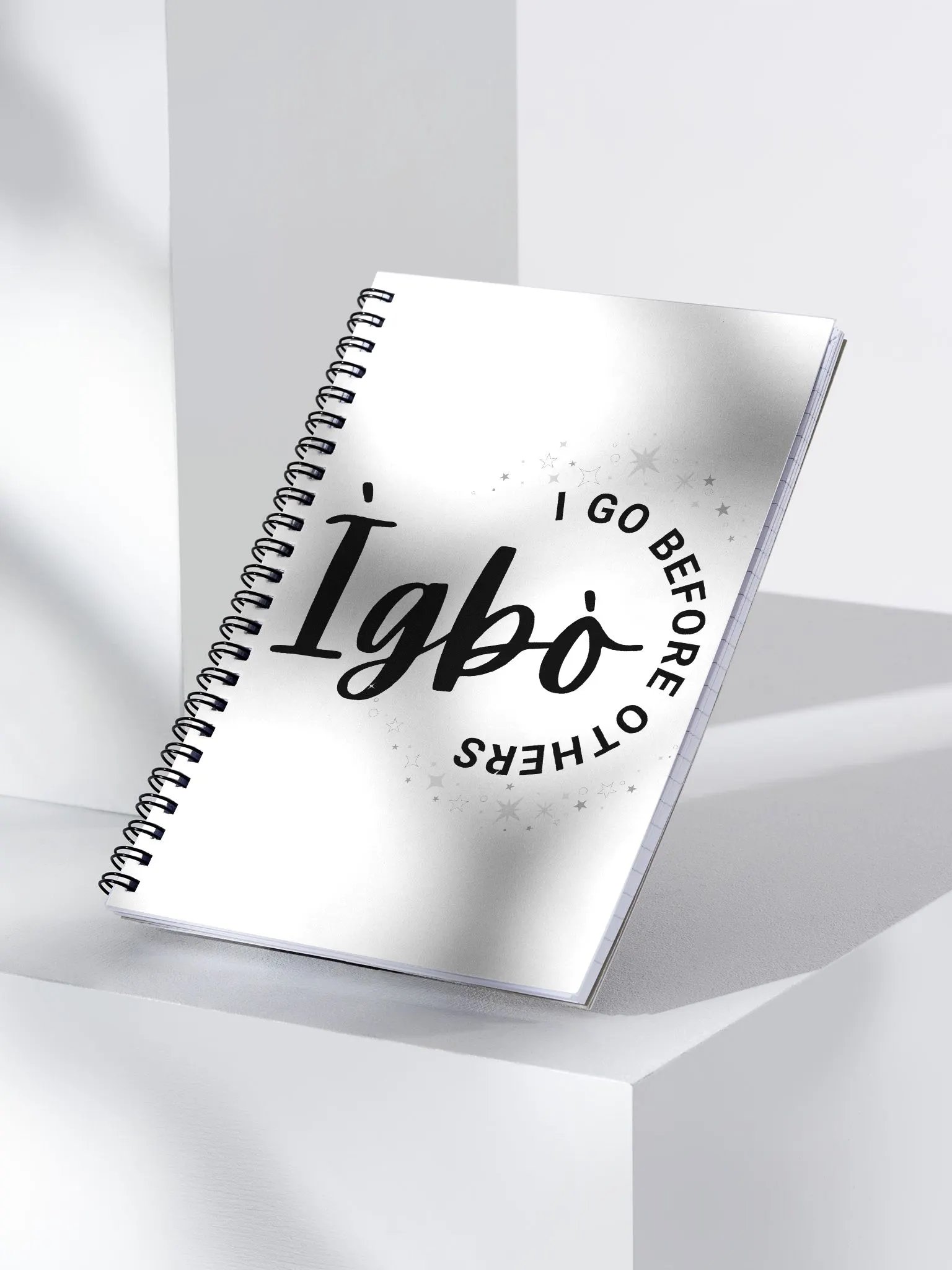 I Go Before Others Notebook product image (2)
