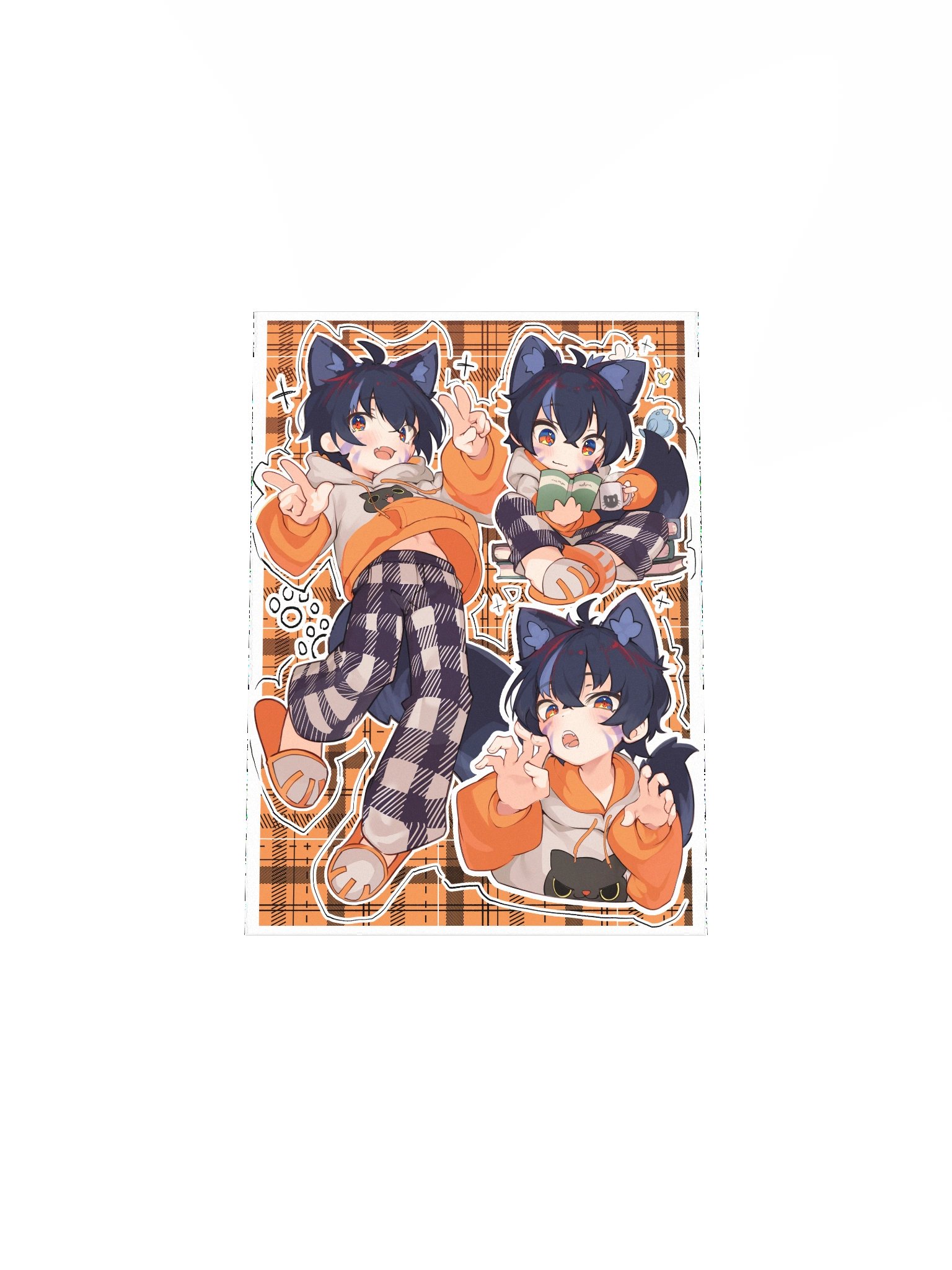 Meow Meow Art Print product image (4)