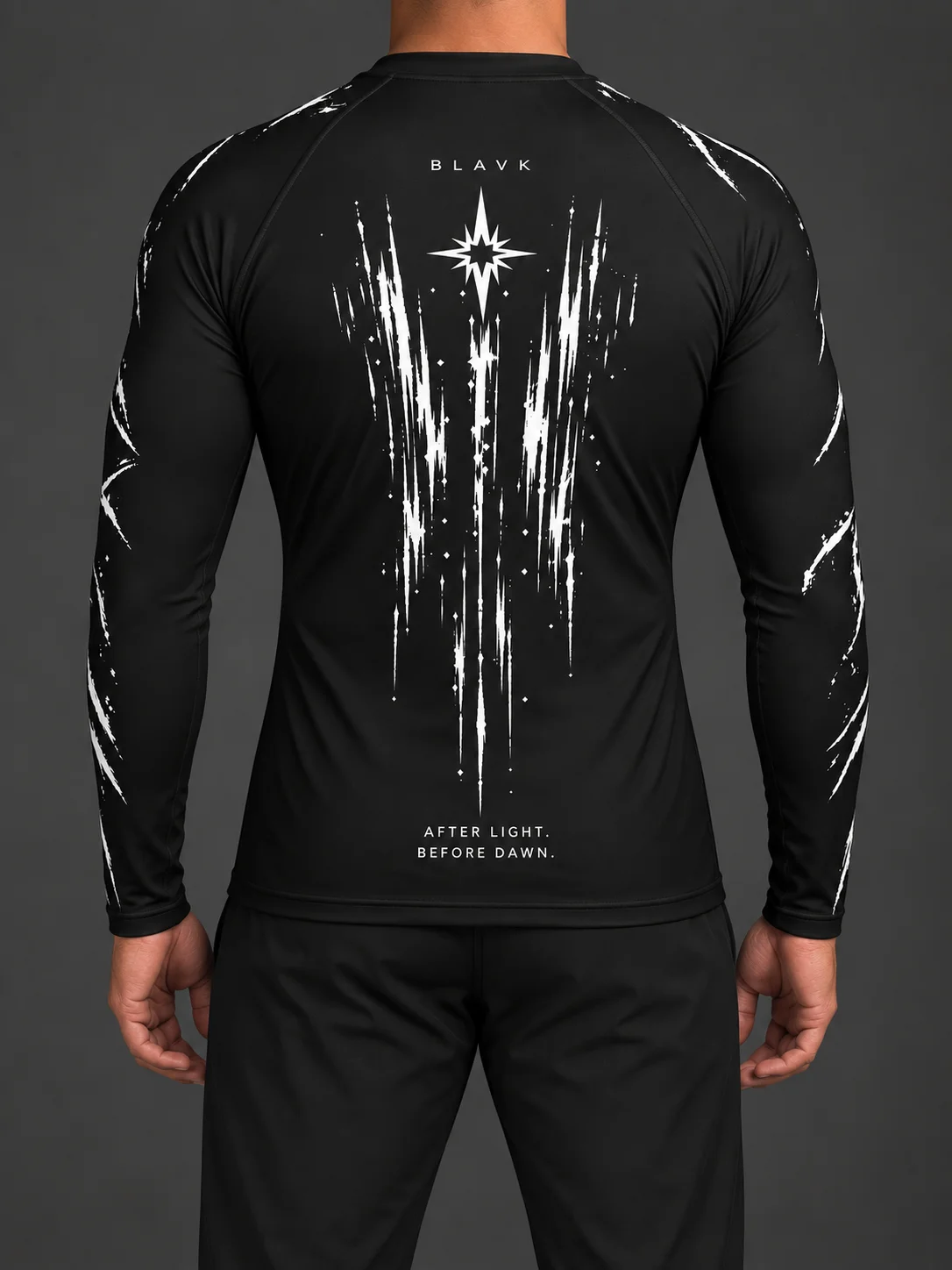 BLAVK NOCTURNE Long Sleeve Compression Shirt product image (3)
