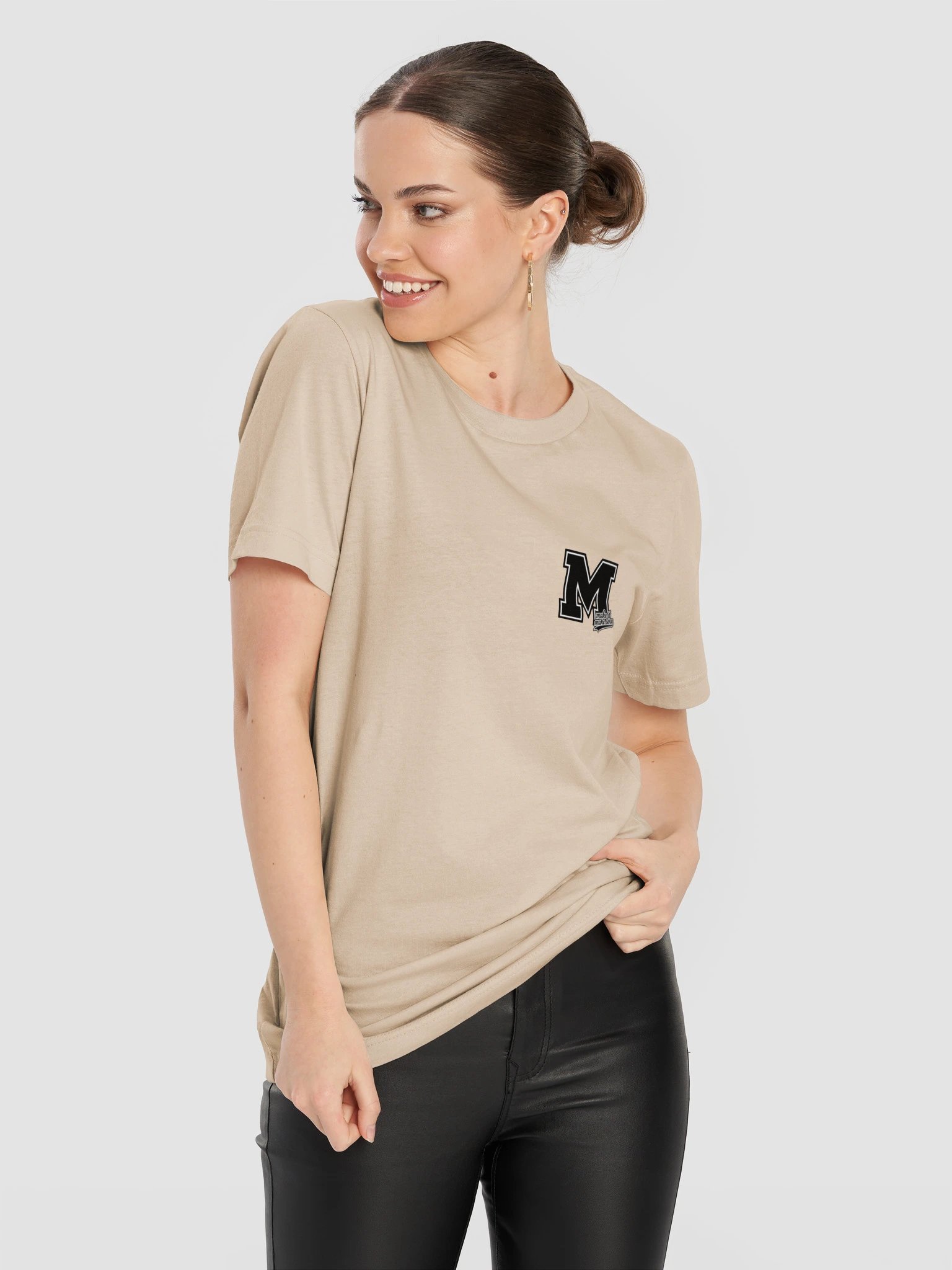 MIMS Black Varsity Logo T-Shirt product image (11)