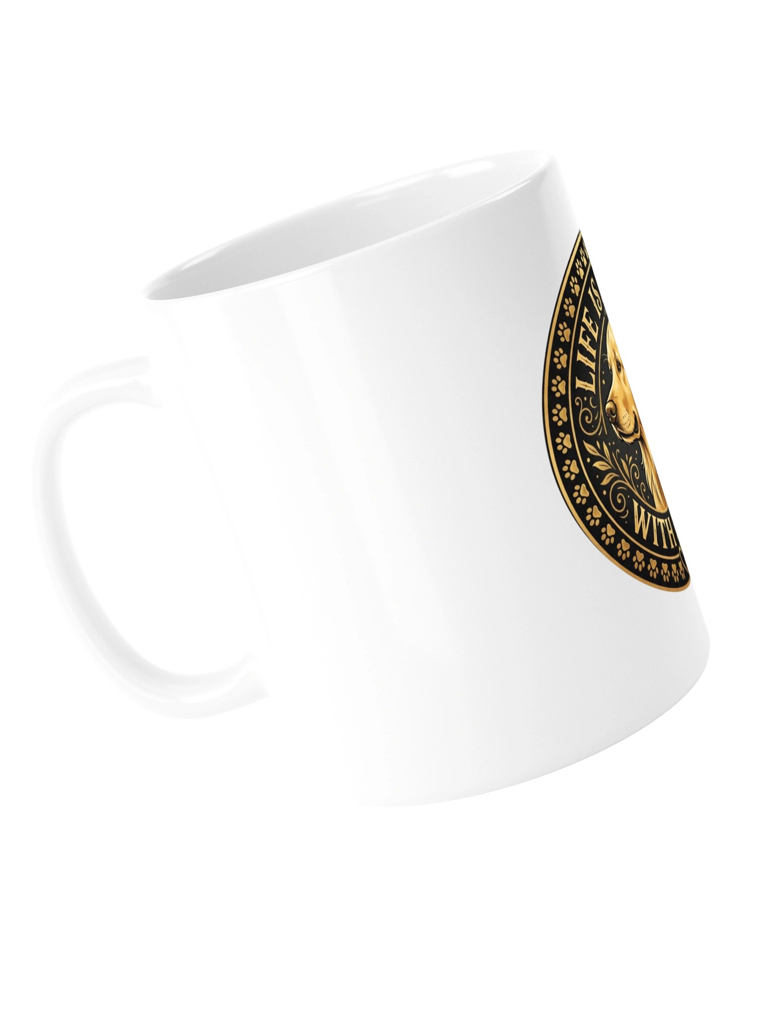 Golden Retriever Lover Coffee Mug - Life is Better With A Dog product image (14)