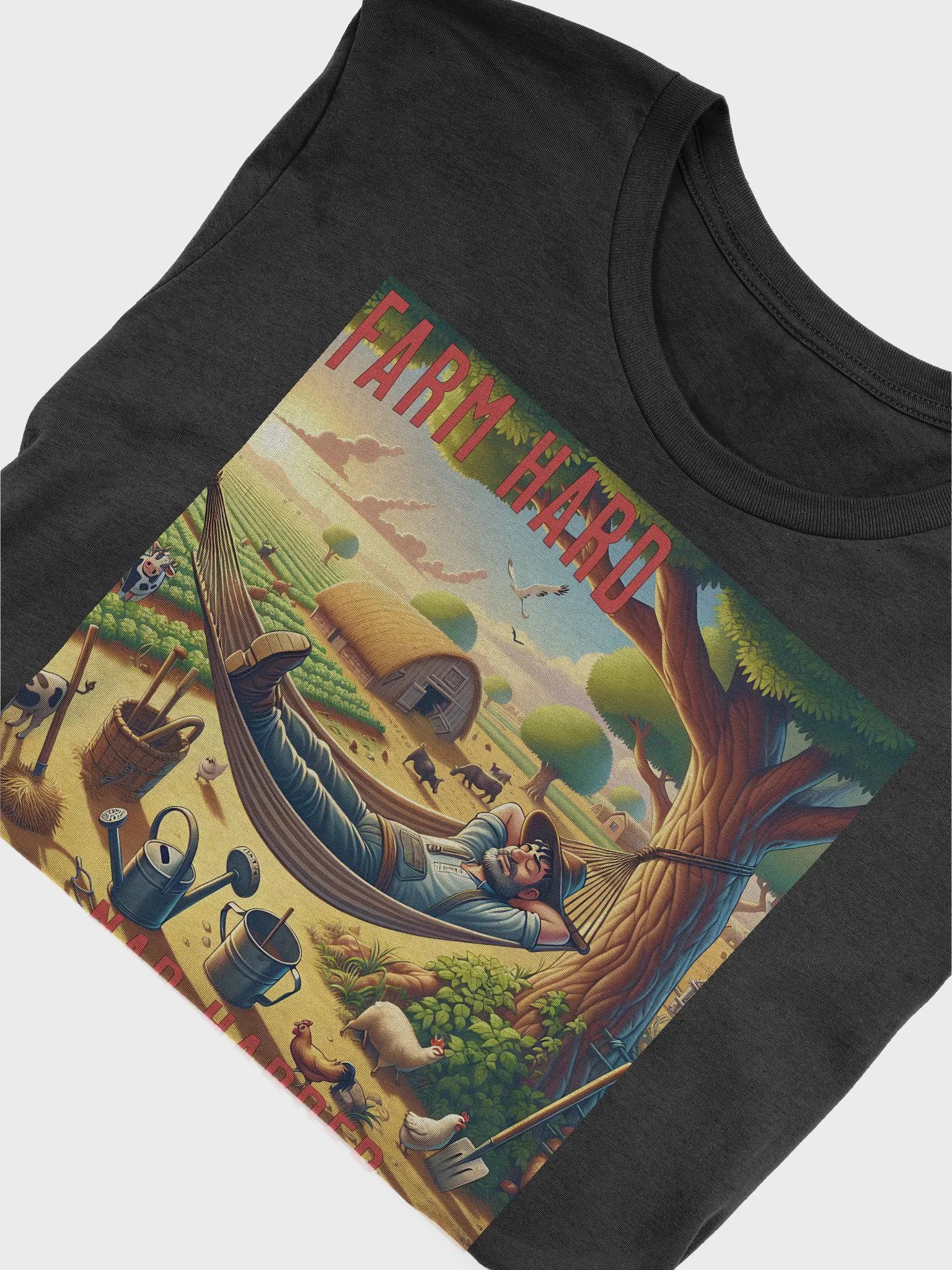 Farm Hard, Nap Harder T-Shirt | Work Hard, Nap Harder | Farm Work, Big Naps | Farming and Relaxing | Farm All Day, Nap All Night | Plow Hard, Rest Well | Farm Life, Cozy Life | Farm Hustle, Nap Hard product image (6)