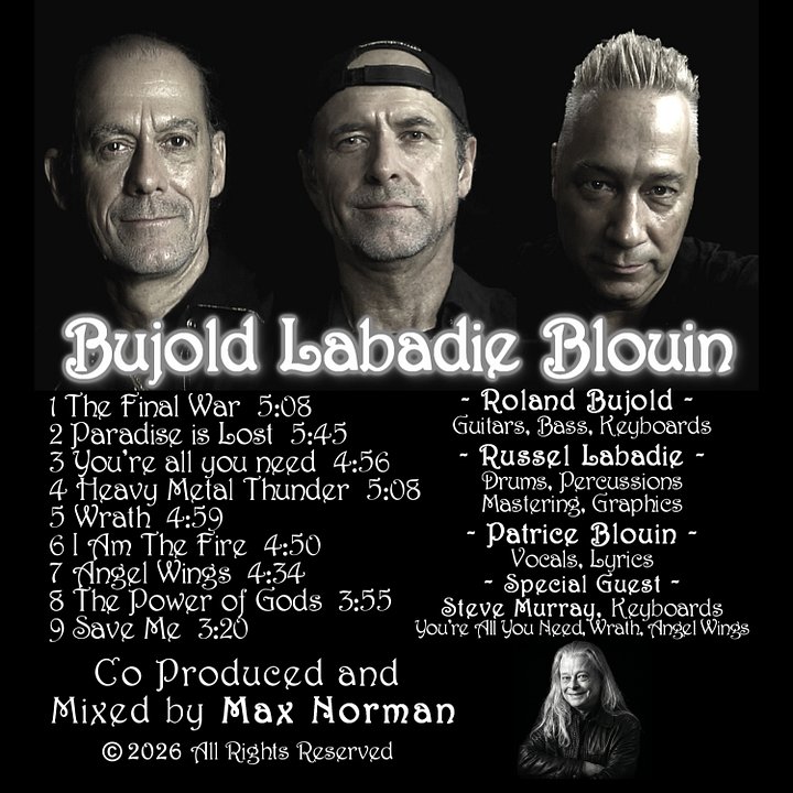 Bujold Labadie Blouin Final War Digital Mp3 Album product image (2)