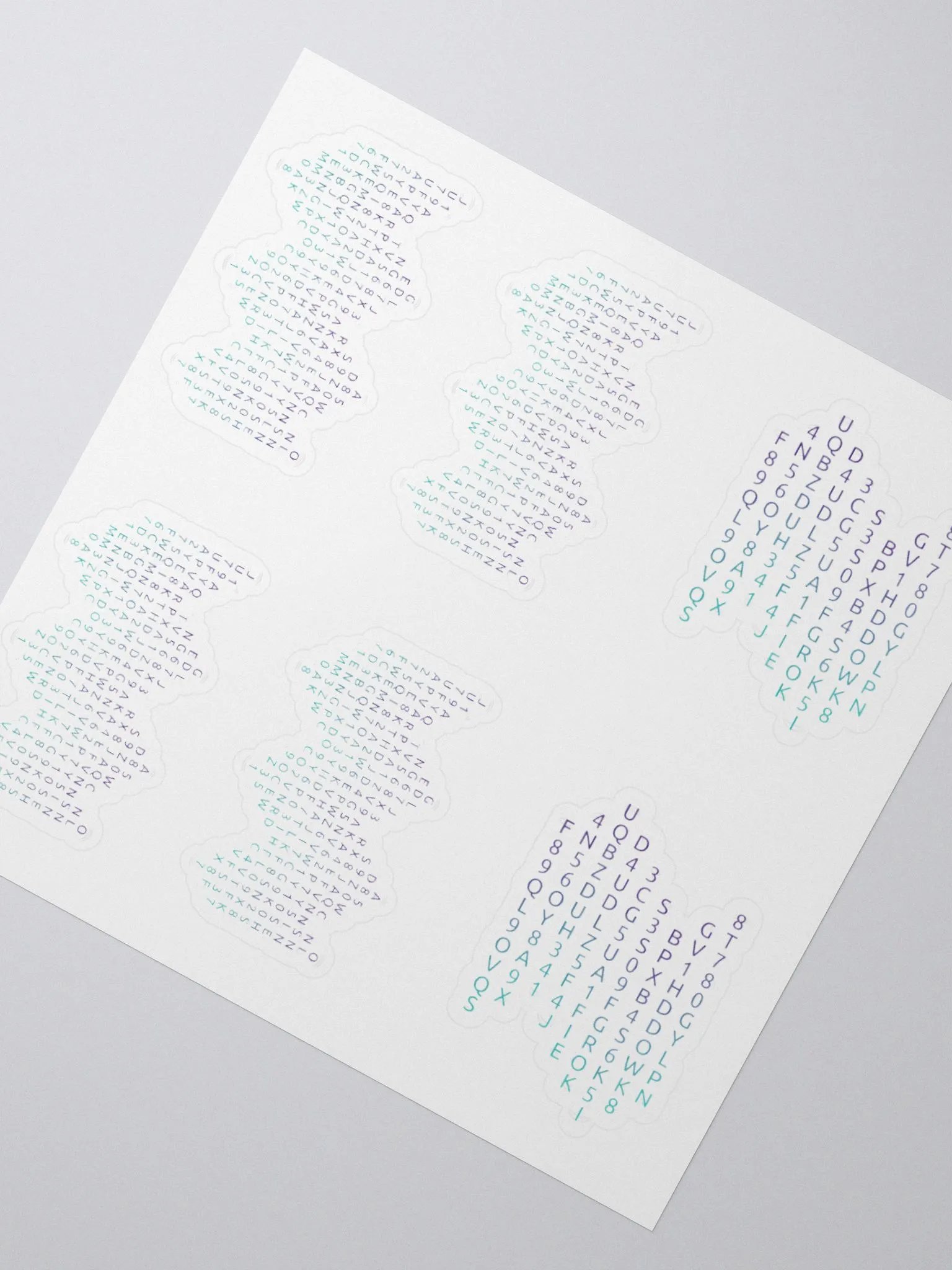 Ra1nfall Sticker Sheet product image (4)