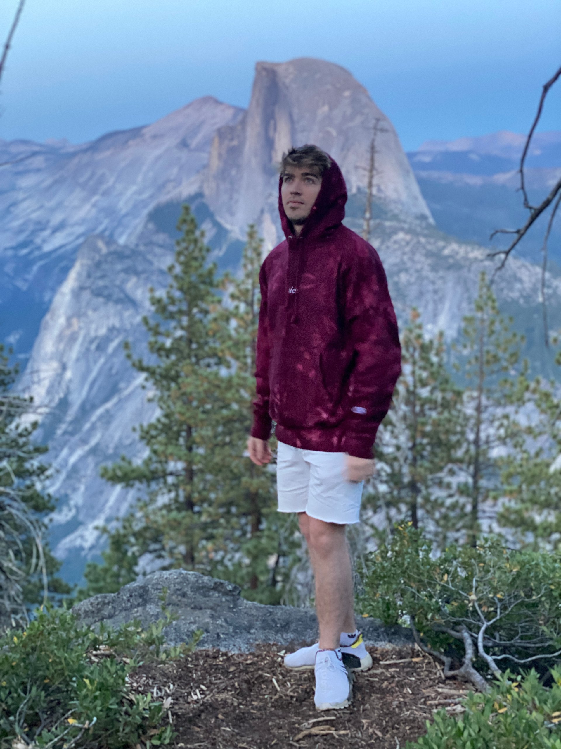 Champion Tie Dye 'Nice.' Signature Hoodie (Red) product image (12)