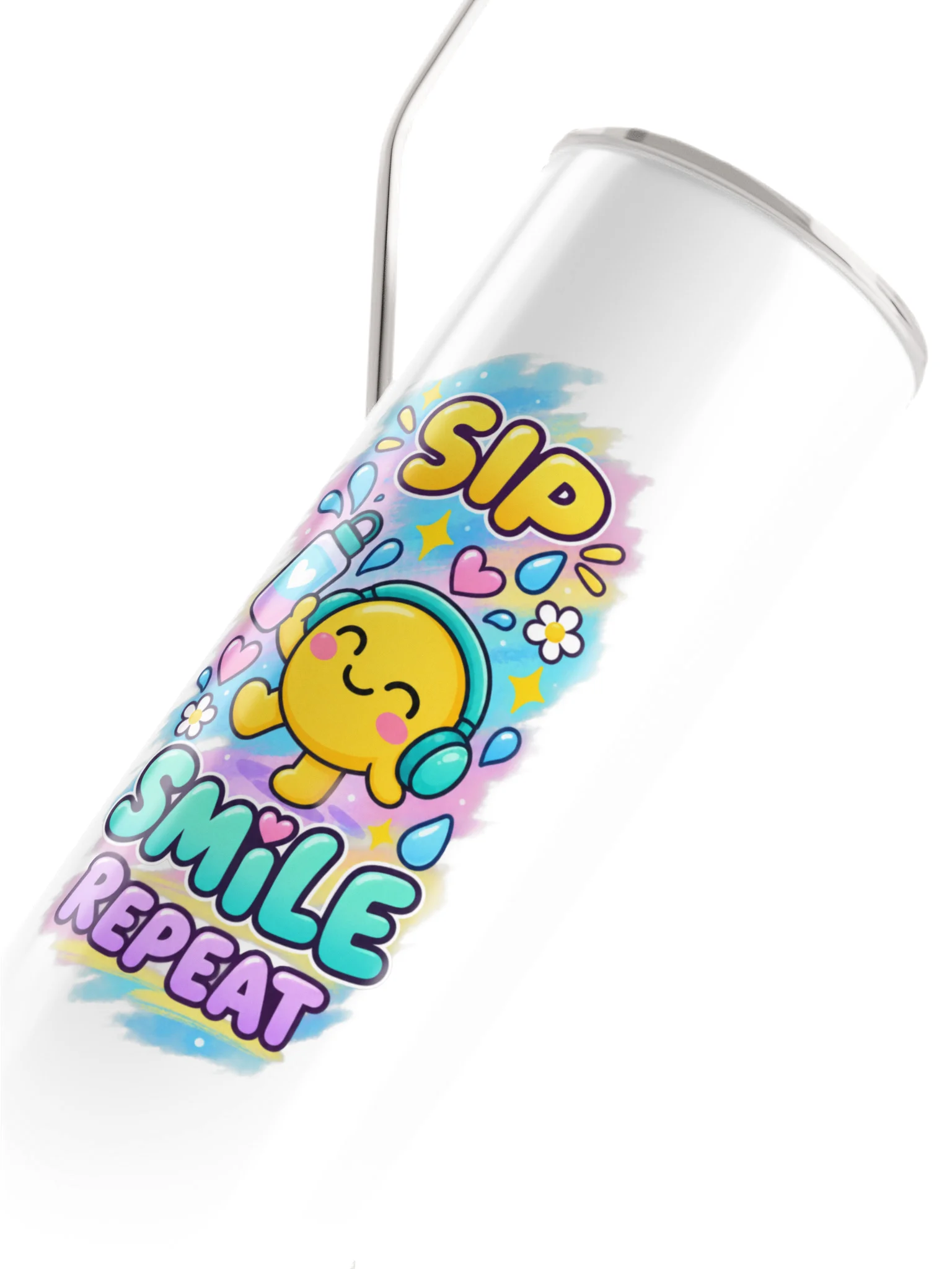 Sip • Smile • Repeat Smilo Tumbler product image (4)
