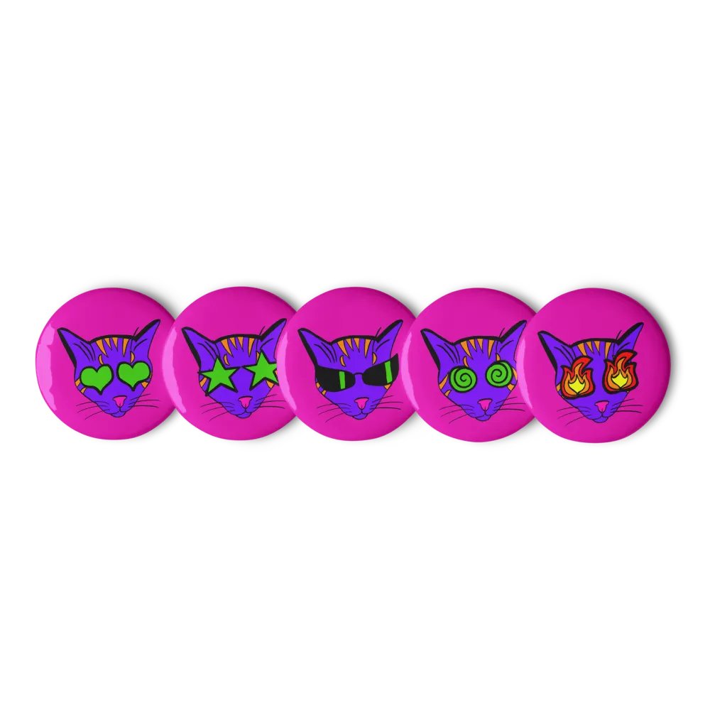 Catsnjammer Emote Pins - Cat Eyes Set product image (1)