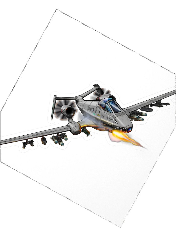 Brawler - Grey Drab (5.5 inch Sticker) product image (2)