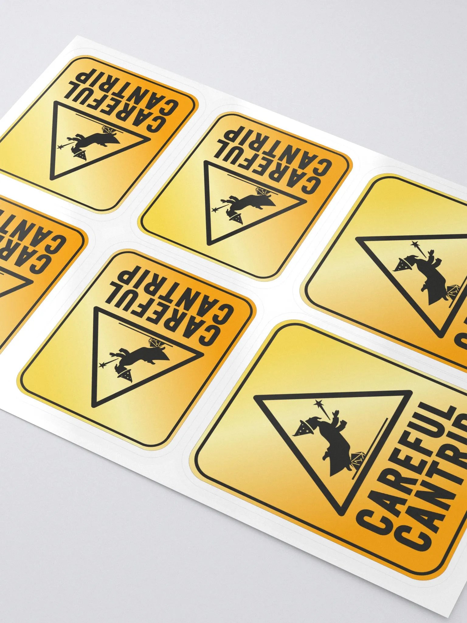 Careful Cantrip Logo Sticker Set Mini Variations product image (3)