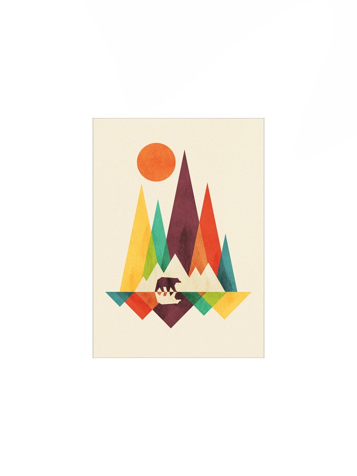 Wild bear art print product image (1)