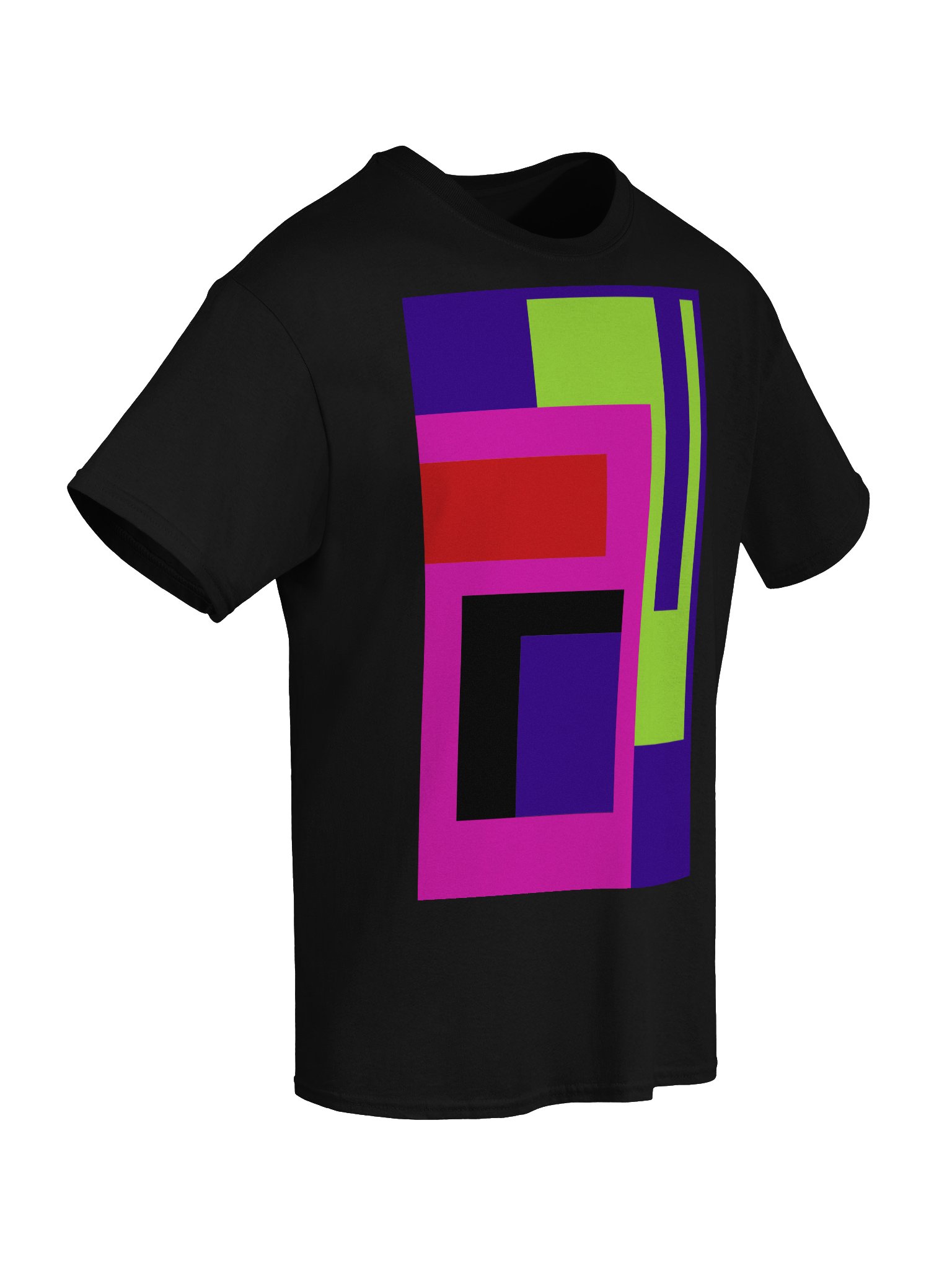 Geometric Fusion Unisex T-Shirt product image (8)