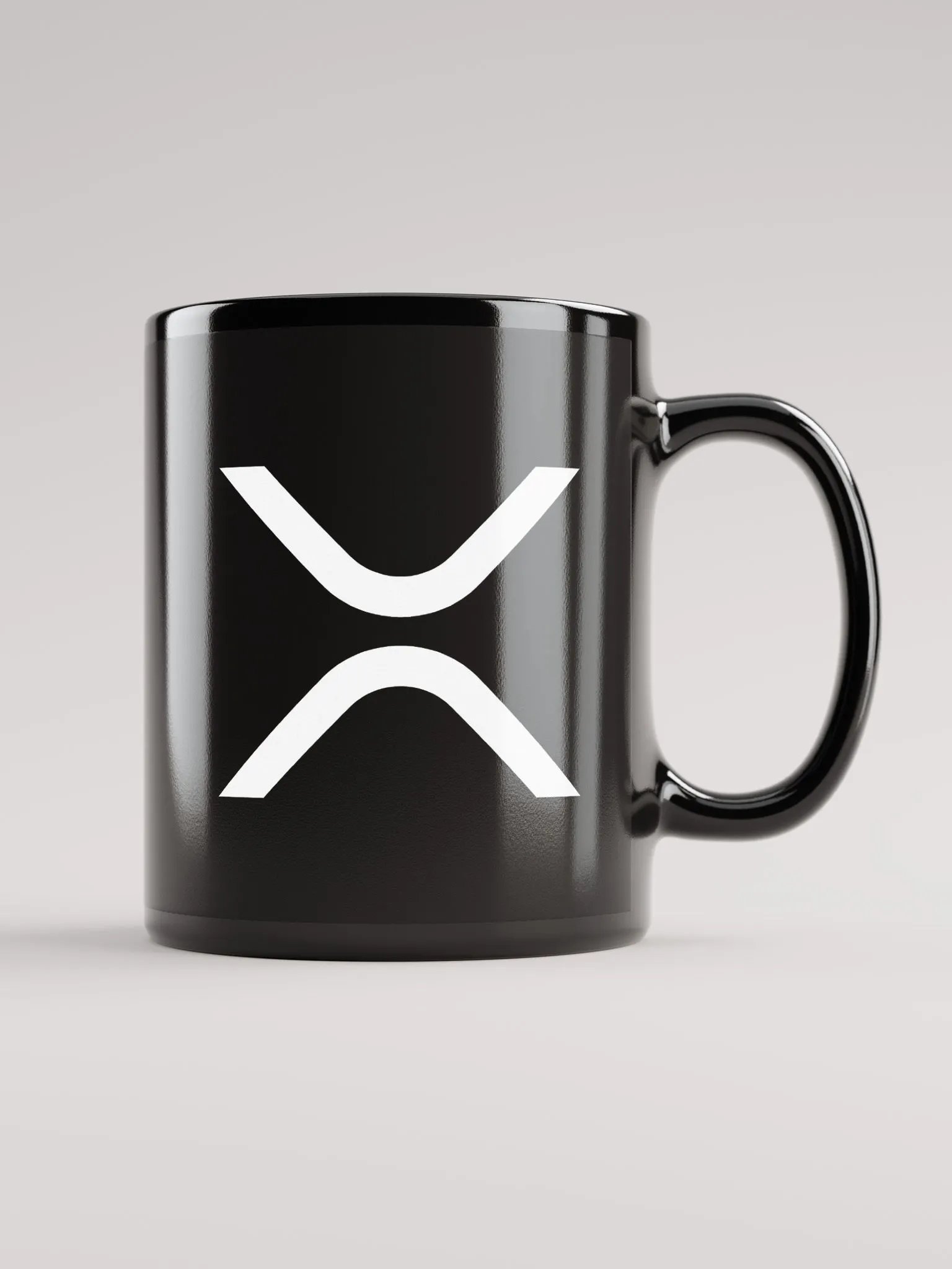 XRP Logo Black Mug product image (6)