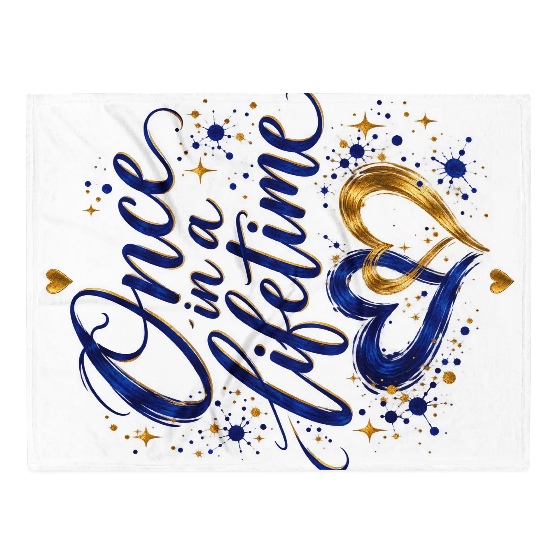 Once in a Lifetime Signature Throw Blanket— Eternal Love Collection product image (3)