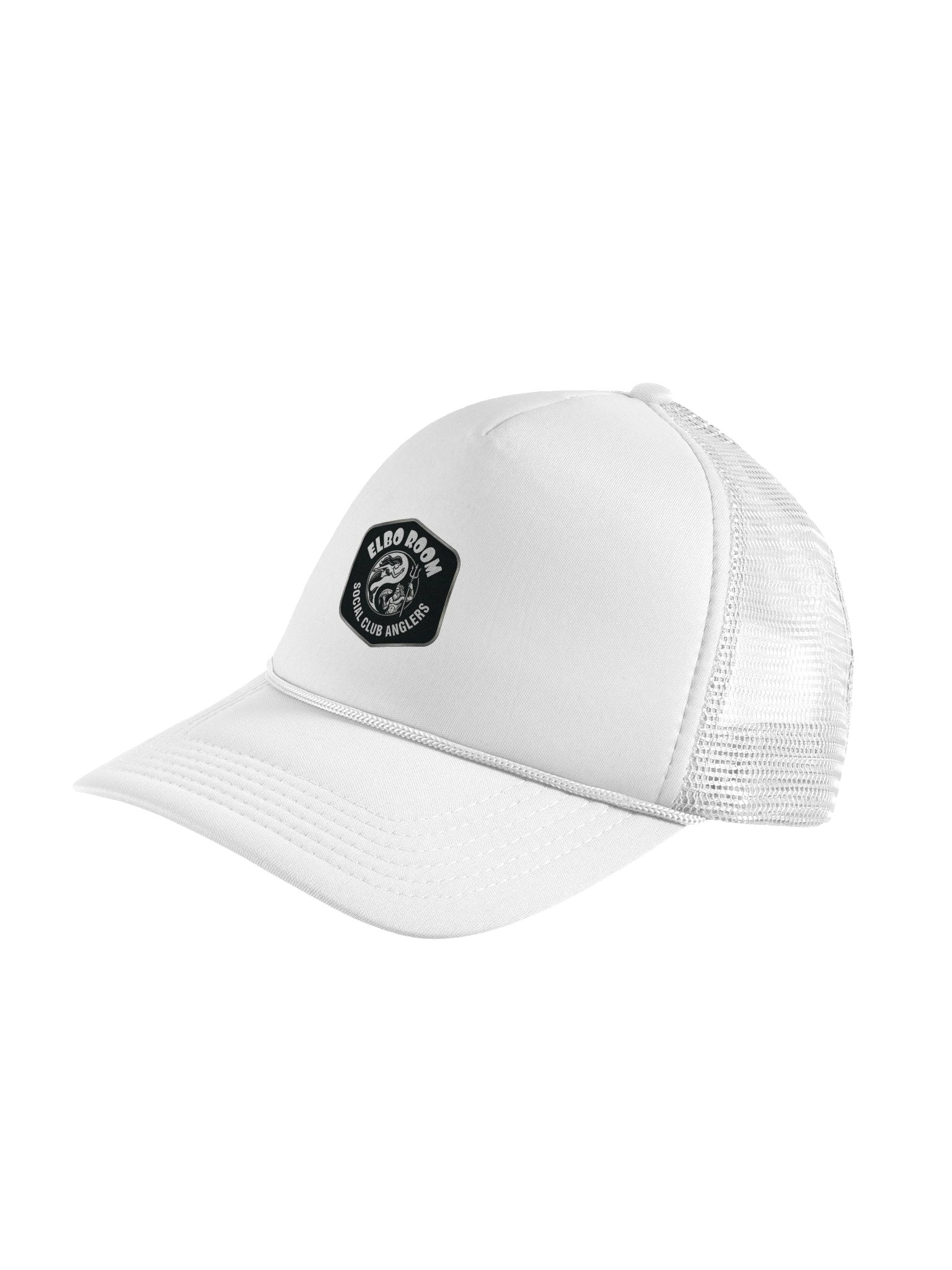 Elbo Room Social Club Anglers Trucker Hat | Limited White Edition product image (24)