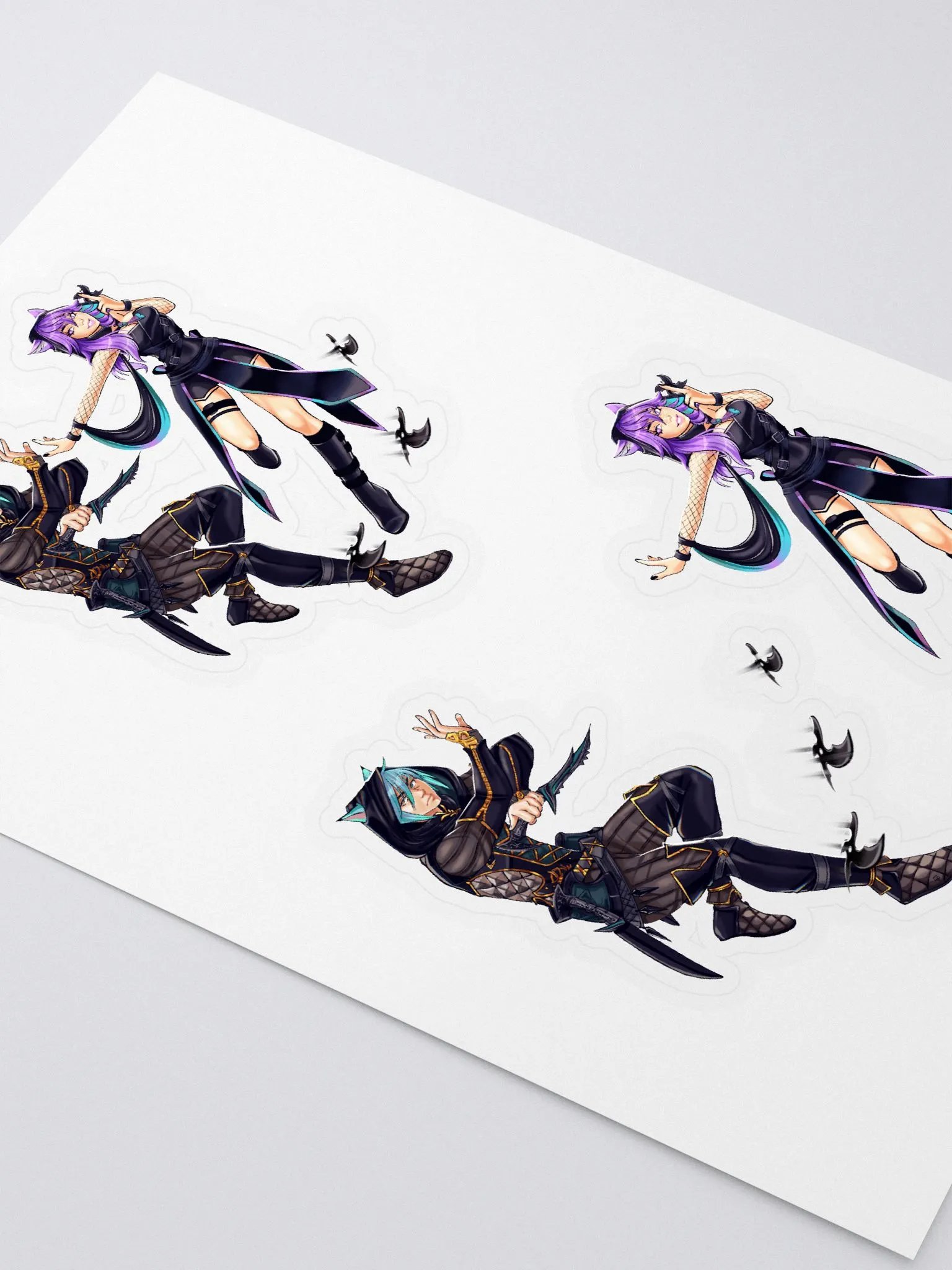 Ninja Emmy & Rogue Sheet product image (2)