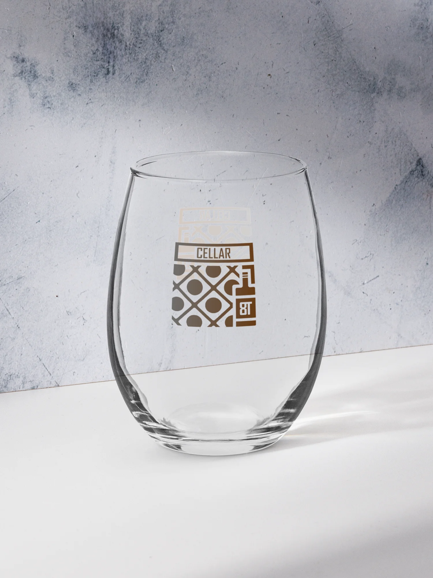 Cellar 8T Whisky - Smoked Oak- Stemless Glass product image (1)