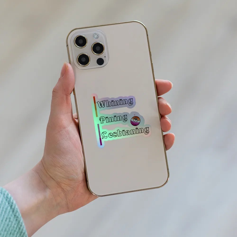 The Pining Lesbian - Sticker product image (8)