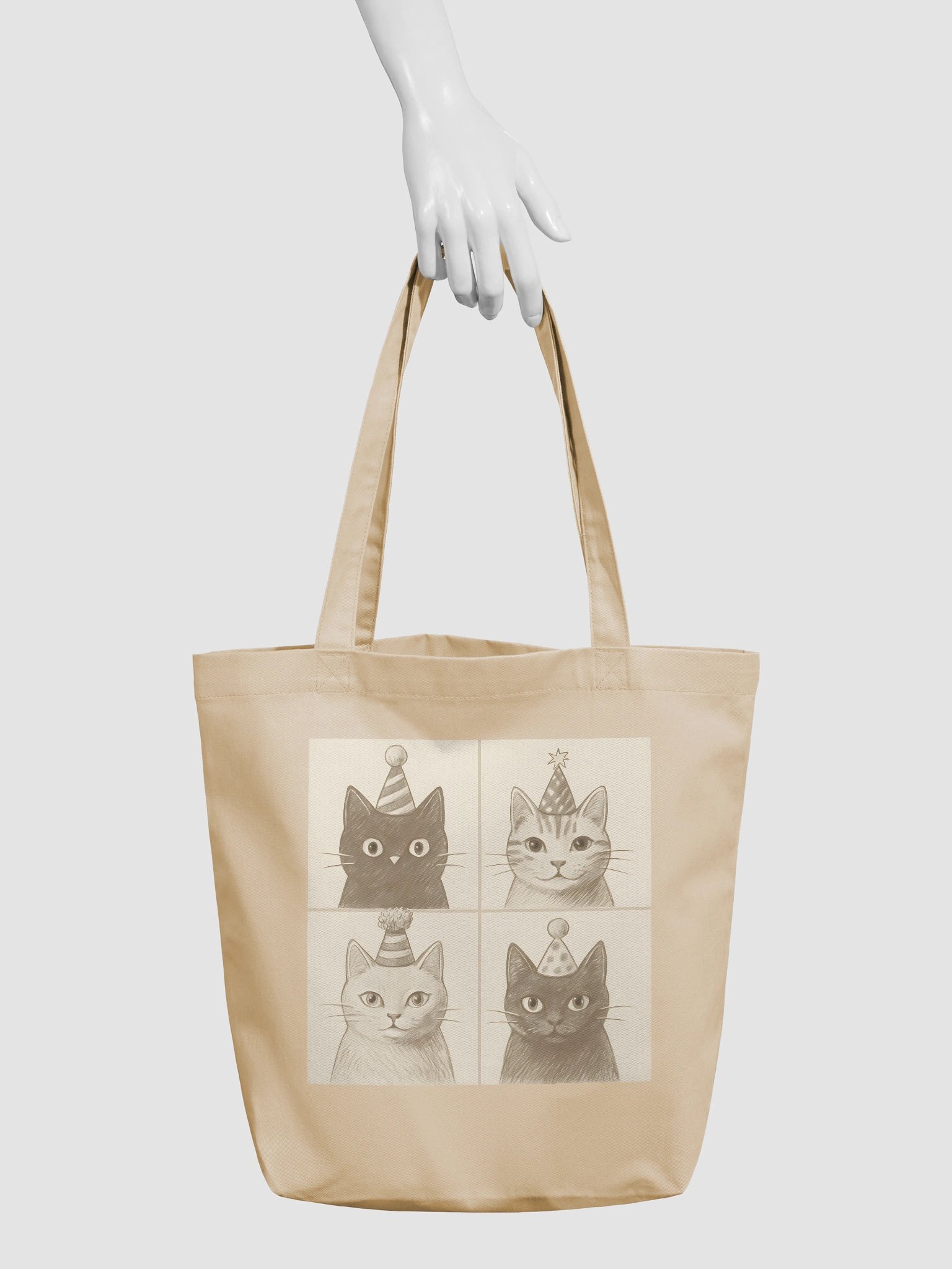 Whisker Party Tote Bag product image (7)