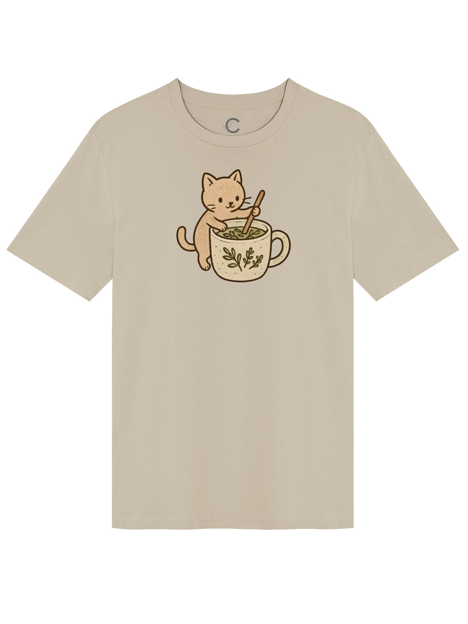 Kittens & Tea Organic T-Shirt product image (20)