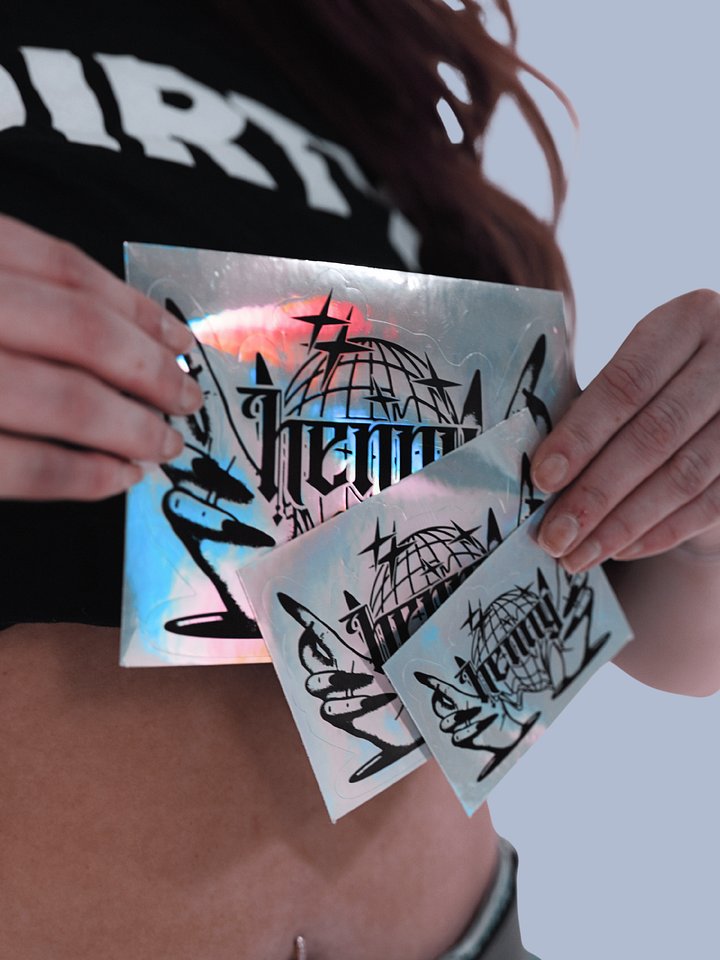 Holographic Sticker // TWR SERIES product image (2)