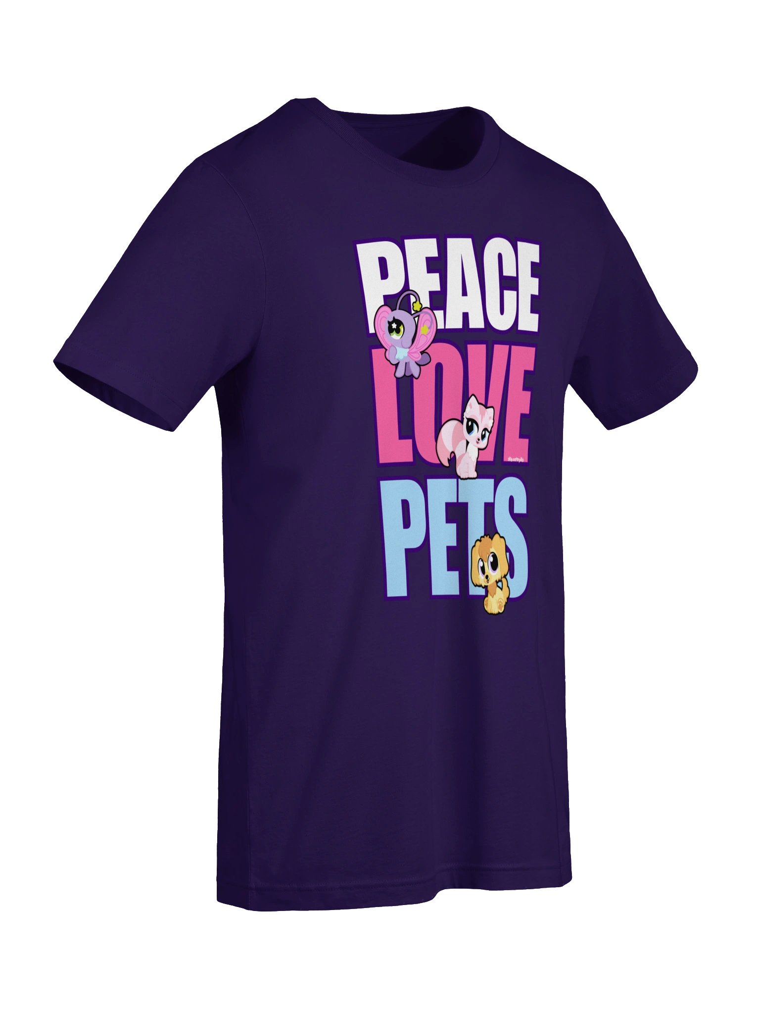Peace Love Pets Tee (dark) product image (17)