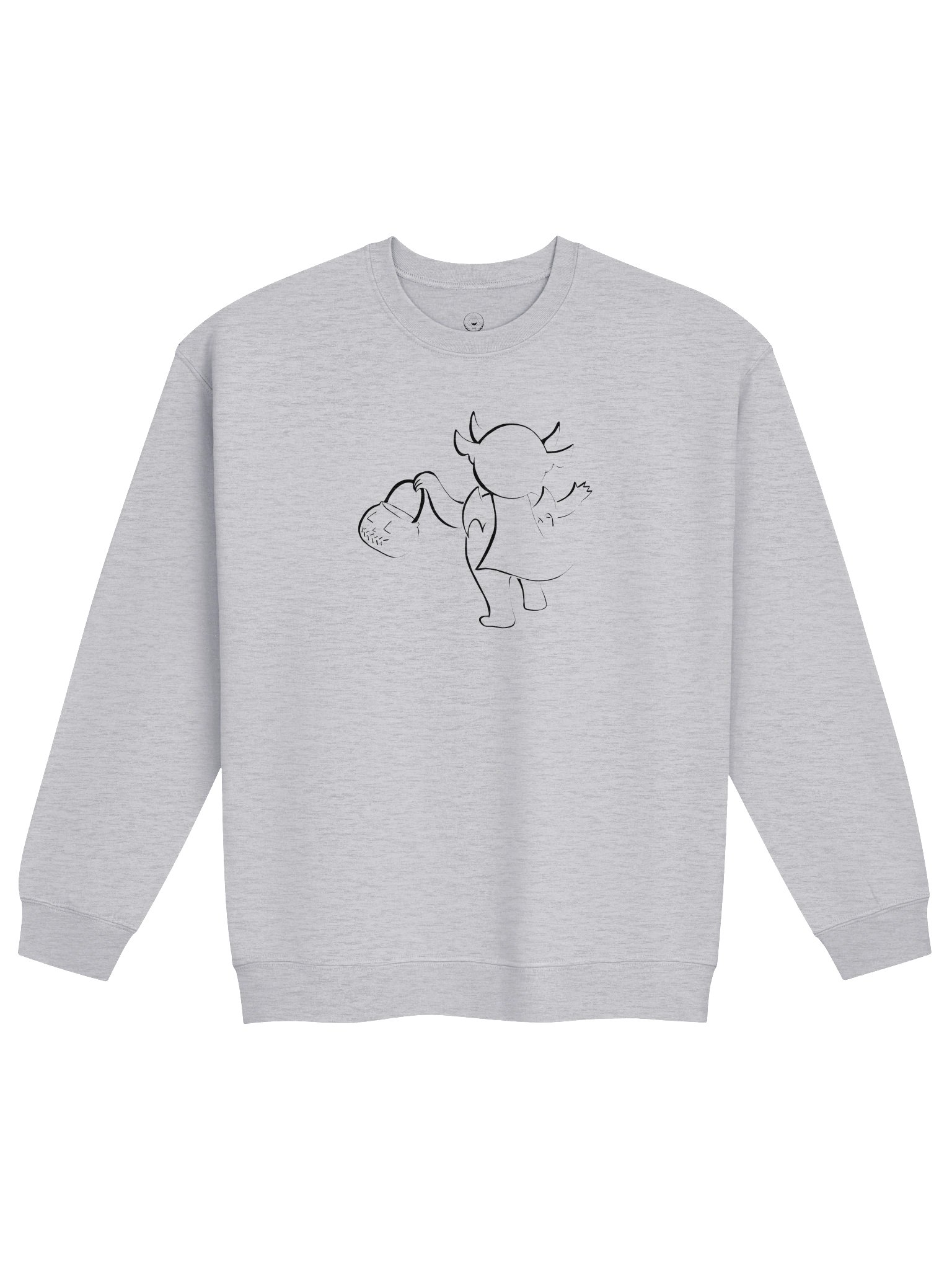 Cryptid On Your Corner Crew Sweatshirt (Light Mode) product image (17)