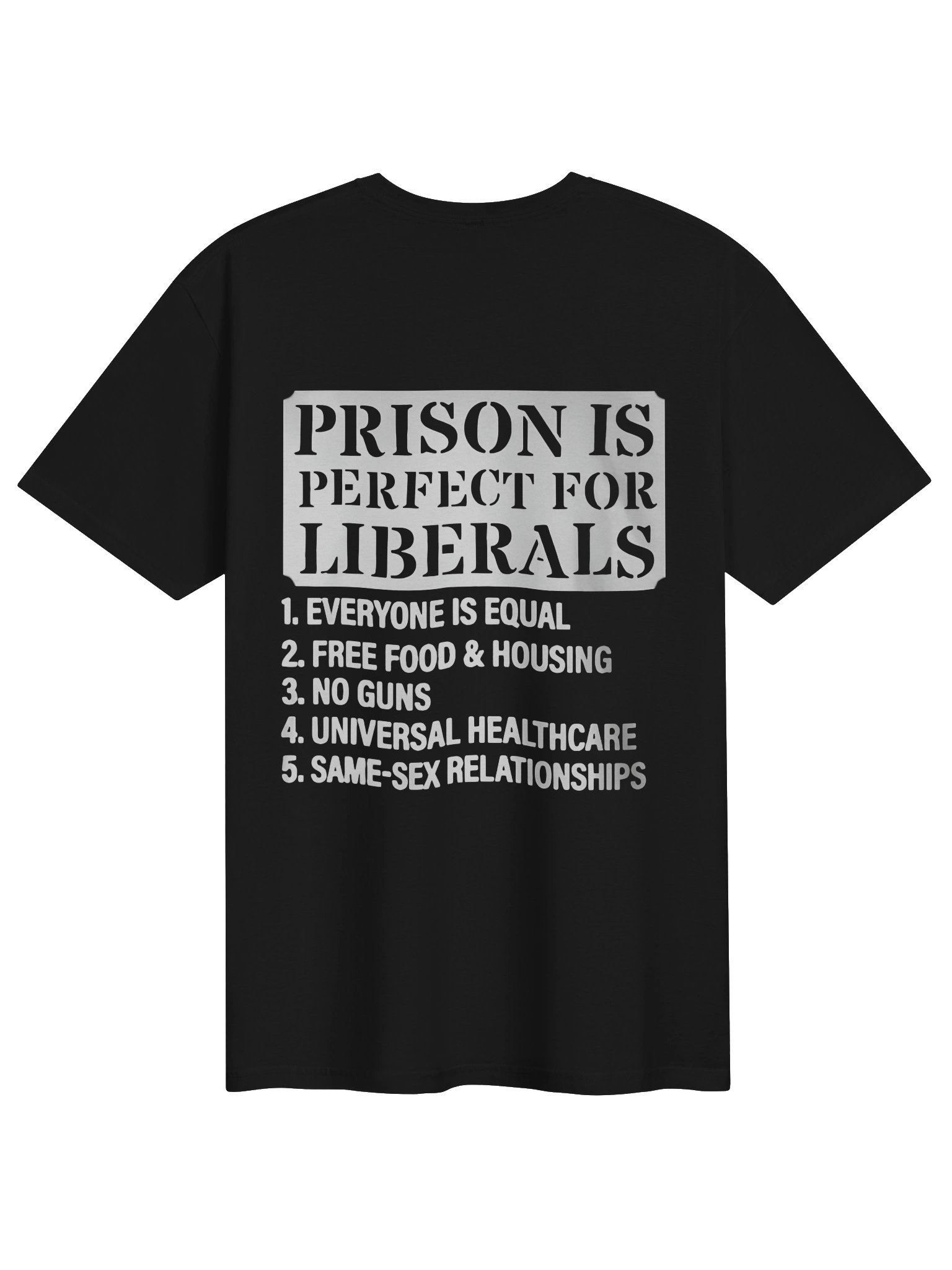 Prison Is Perfect For Liberals Shirt product image (1)